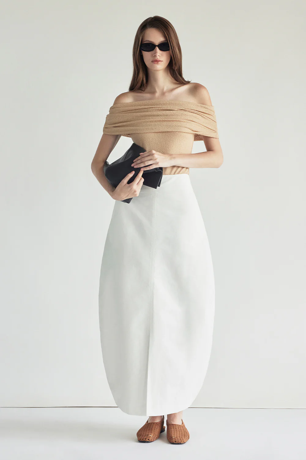 Audrey Bodycon Draped Bodysuit