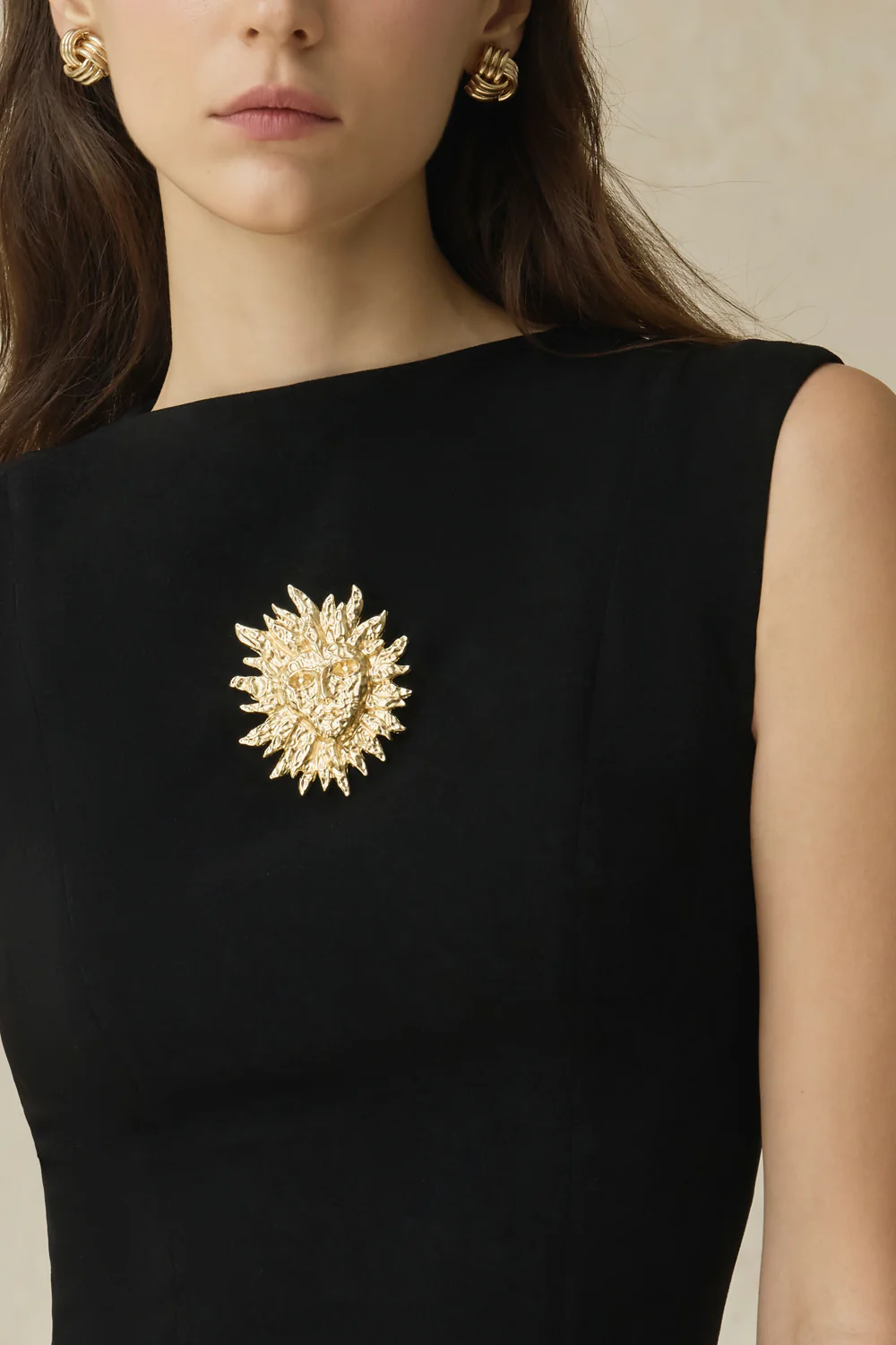 Elio Bodycon Gathering Midi Dress