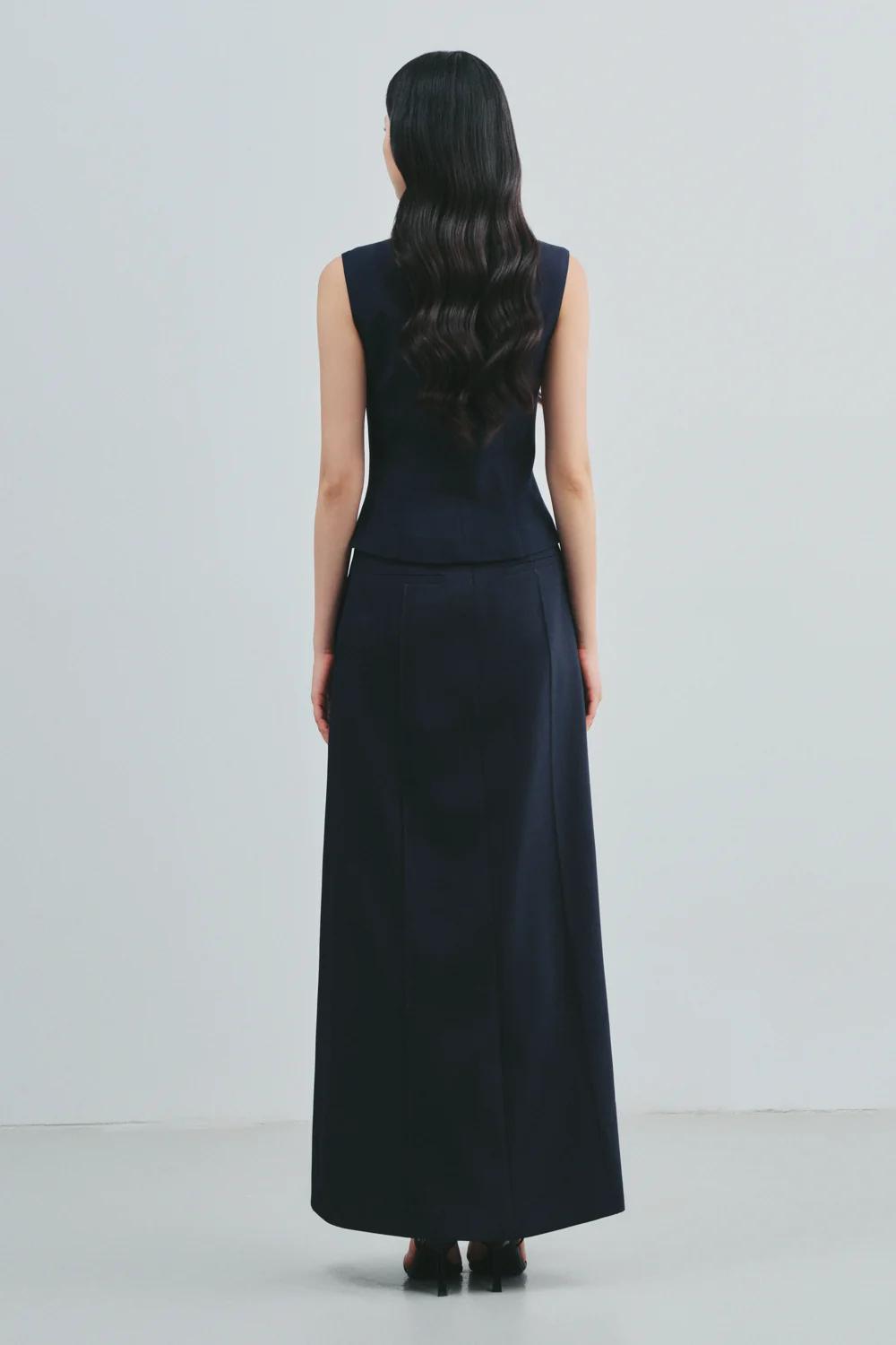 Seffora Peplum Polyester Vest