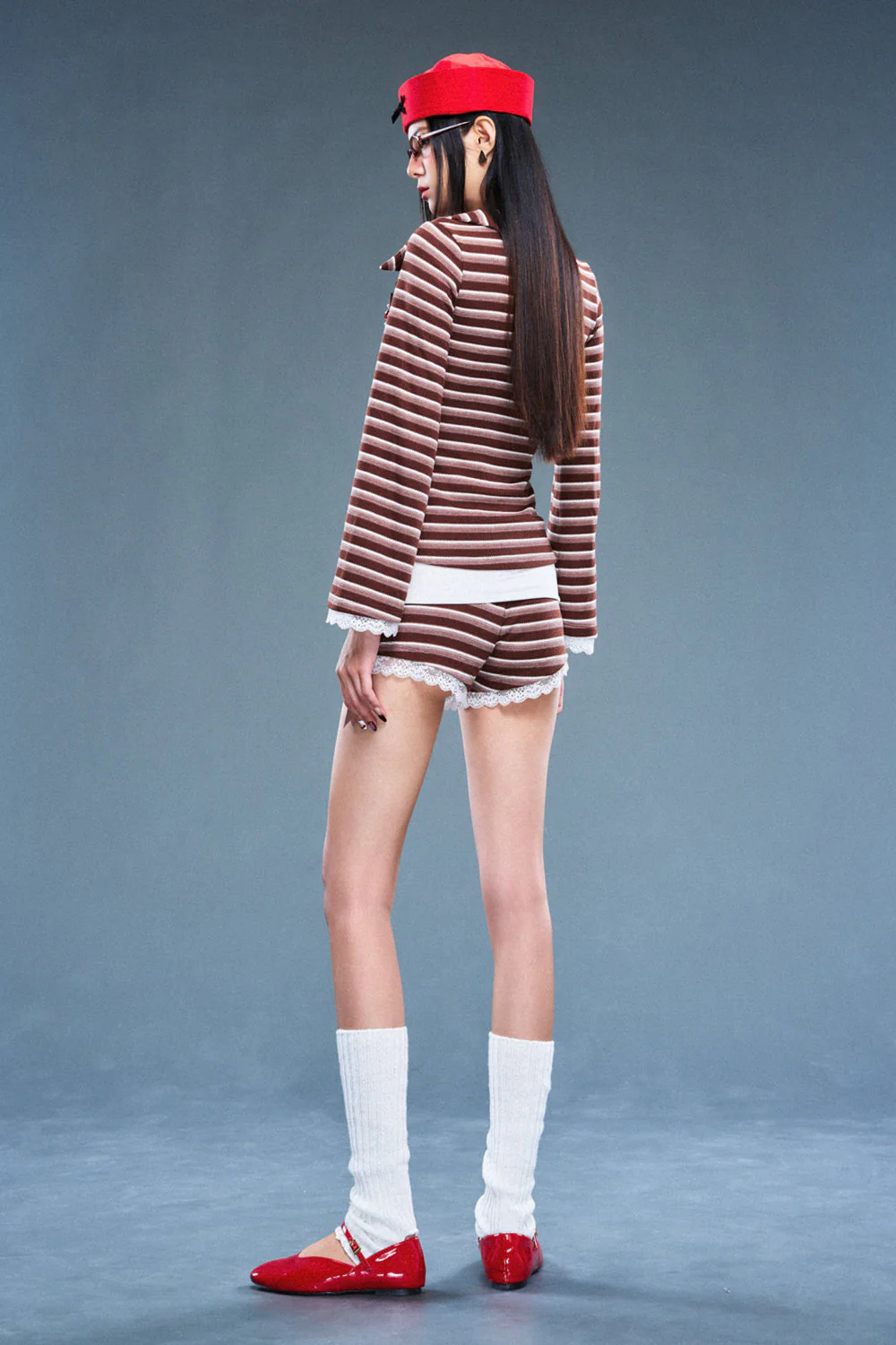 Alibi Straight Wool Shorts