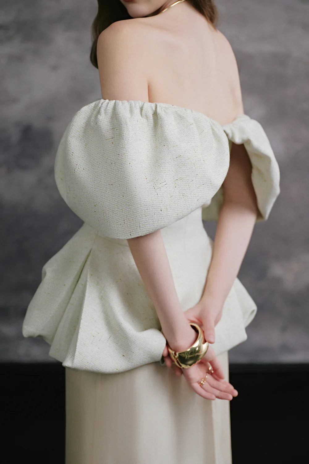 Liora A-line Silk Skirt