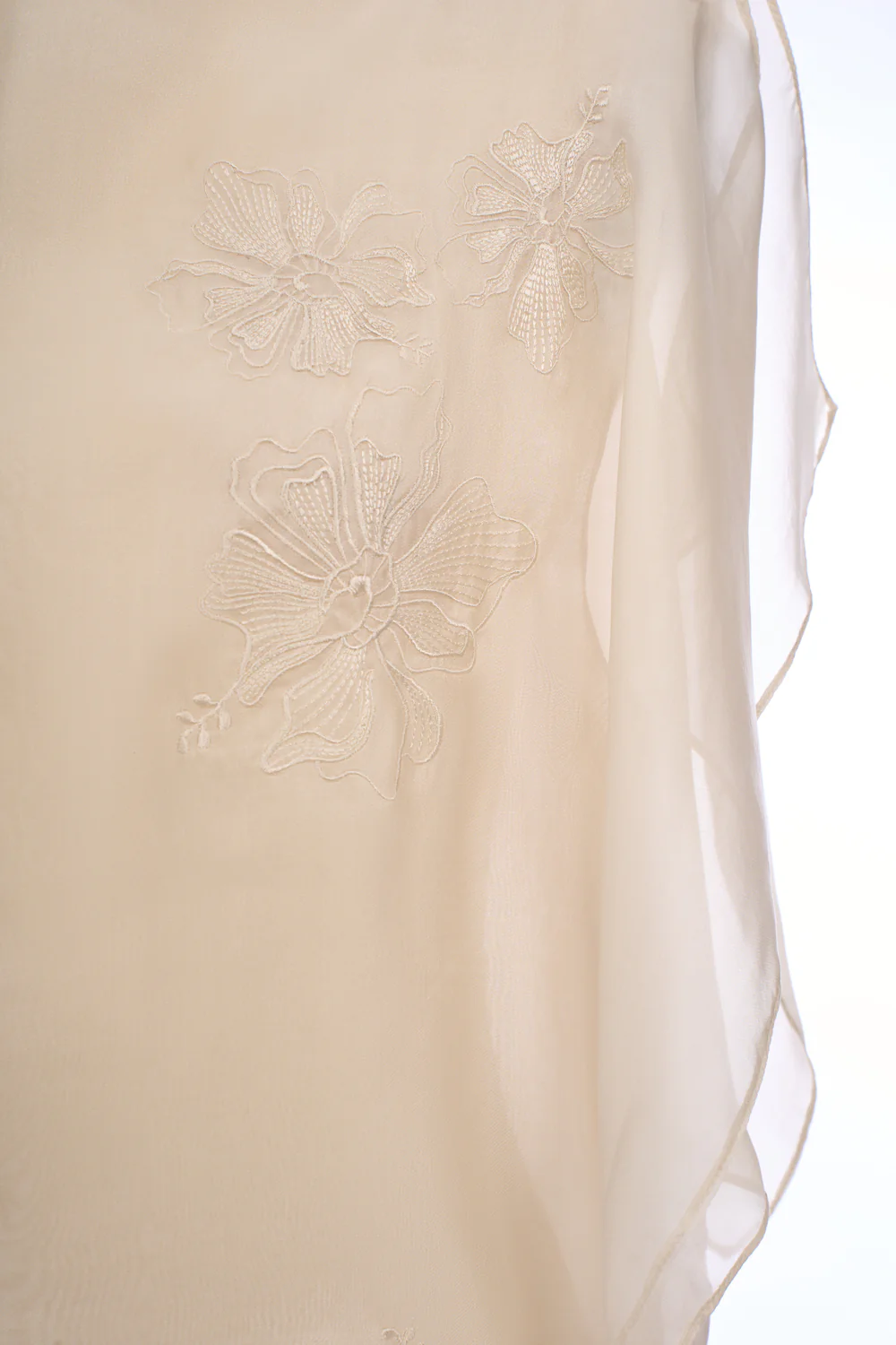 Scarlett Butterfly Sleeve Embroidery Top
