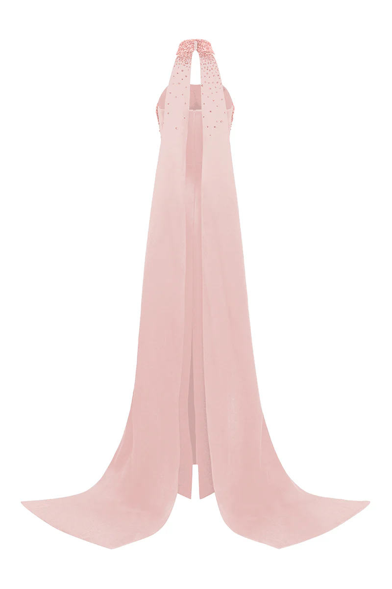 Dream Sheath Rhinestone Maxi Dress