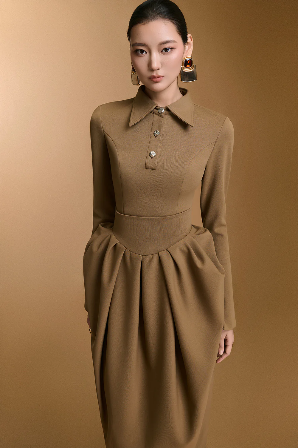 Twilight Pegged Pleated Skirt