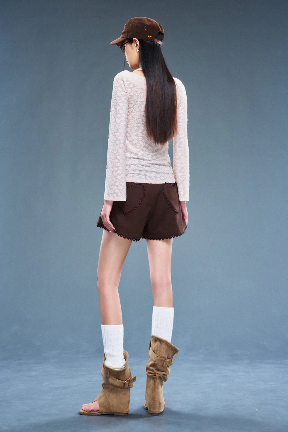 Witness Collared Lace Top