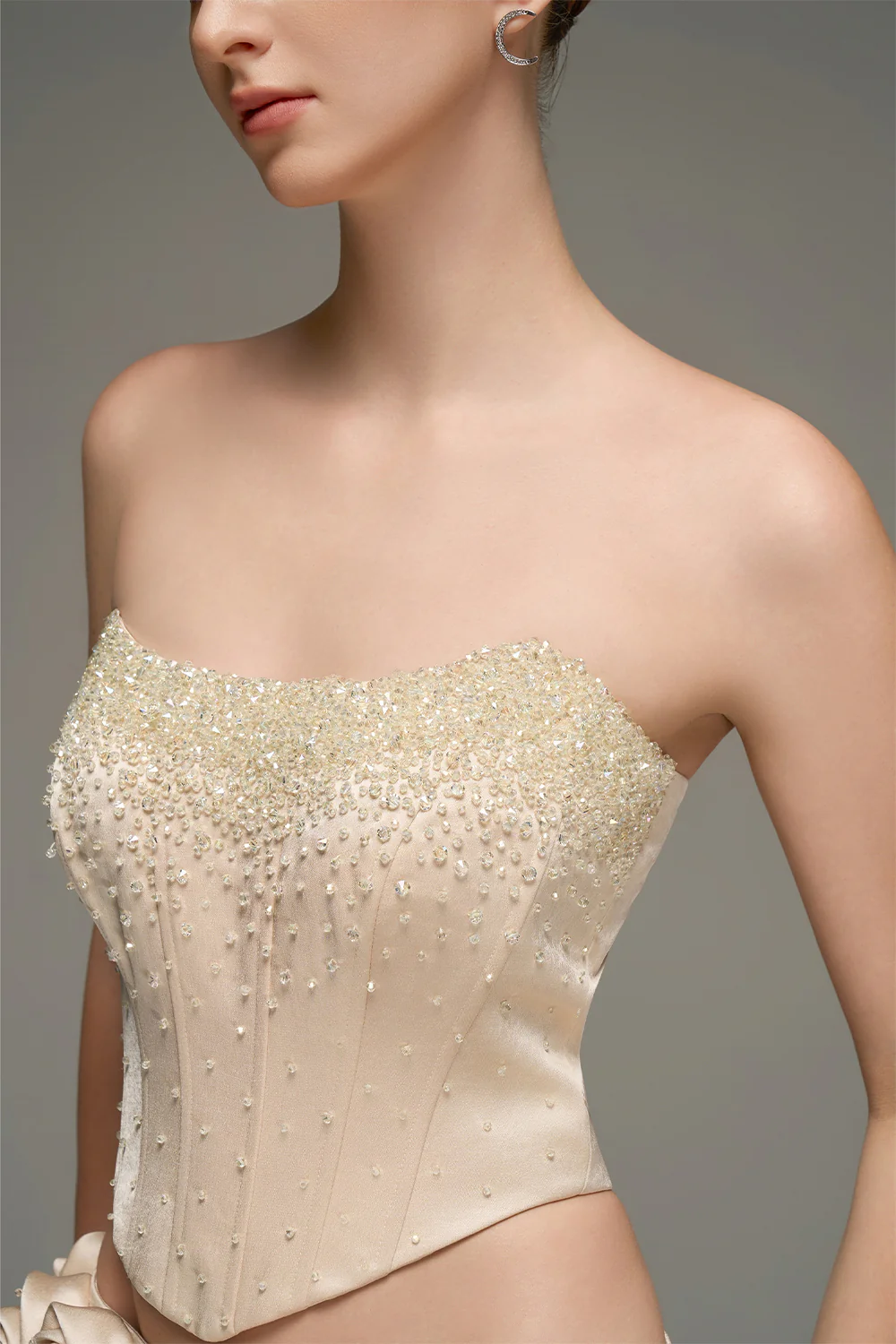 Alanna Bodycon Rhinestone Top