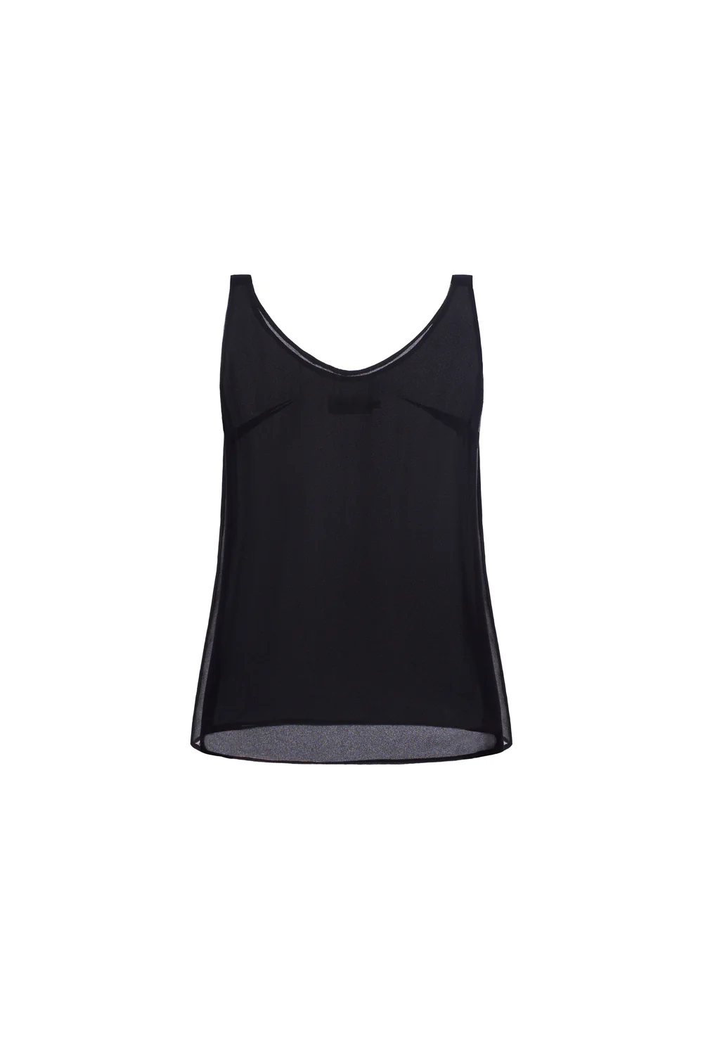 Lyra Scoop Neck Silk Top