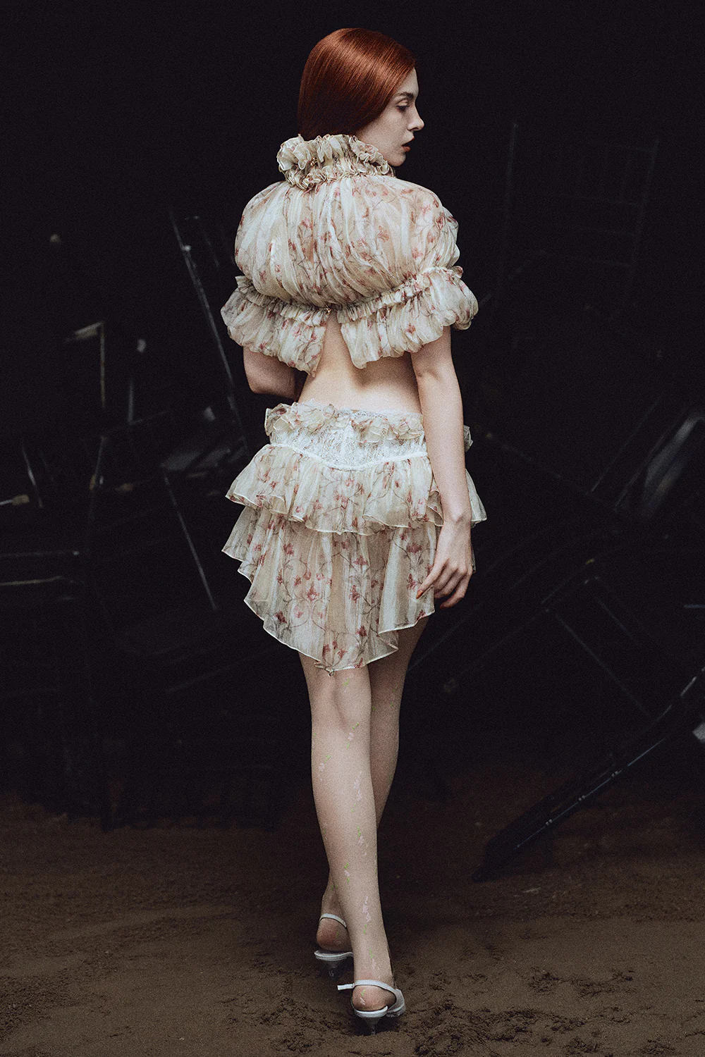 Titania Babydoll Ruffle Set