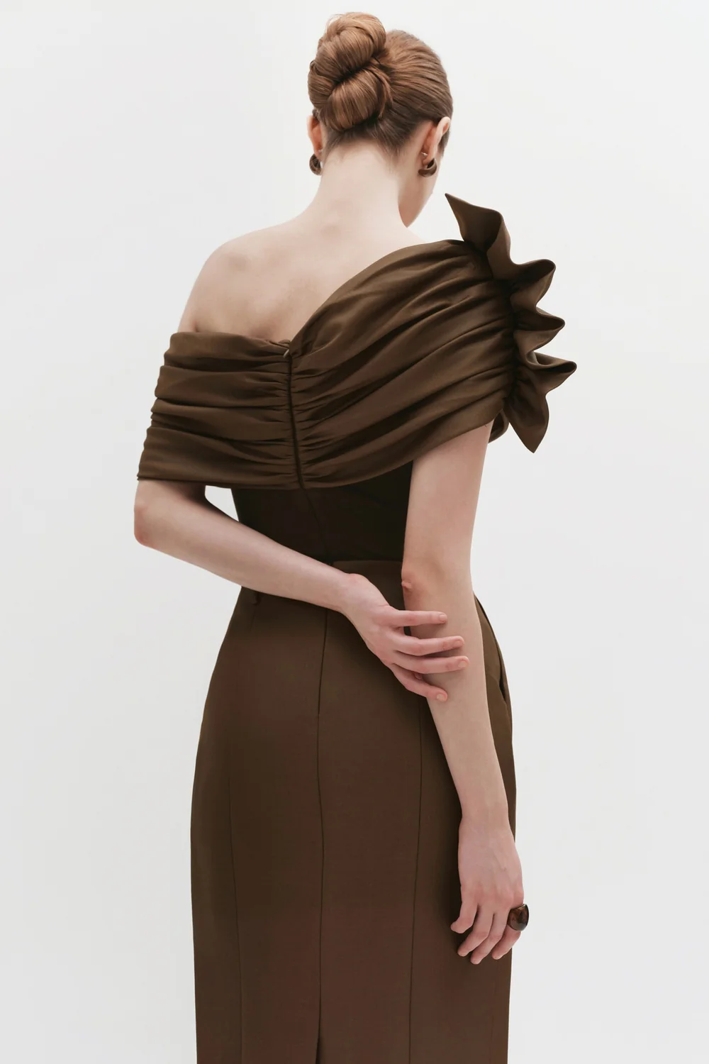 Azura Straight Pleated Skirt