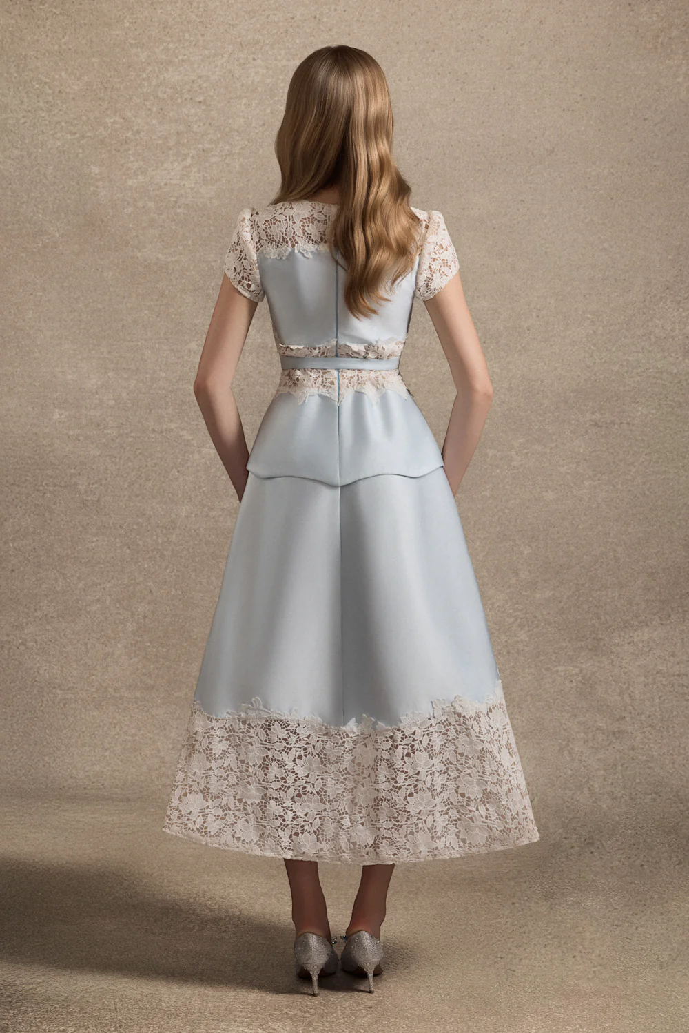 Athea A-line Lace Set