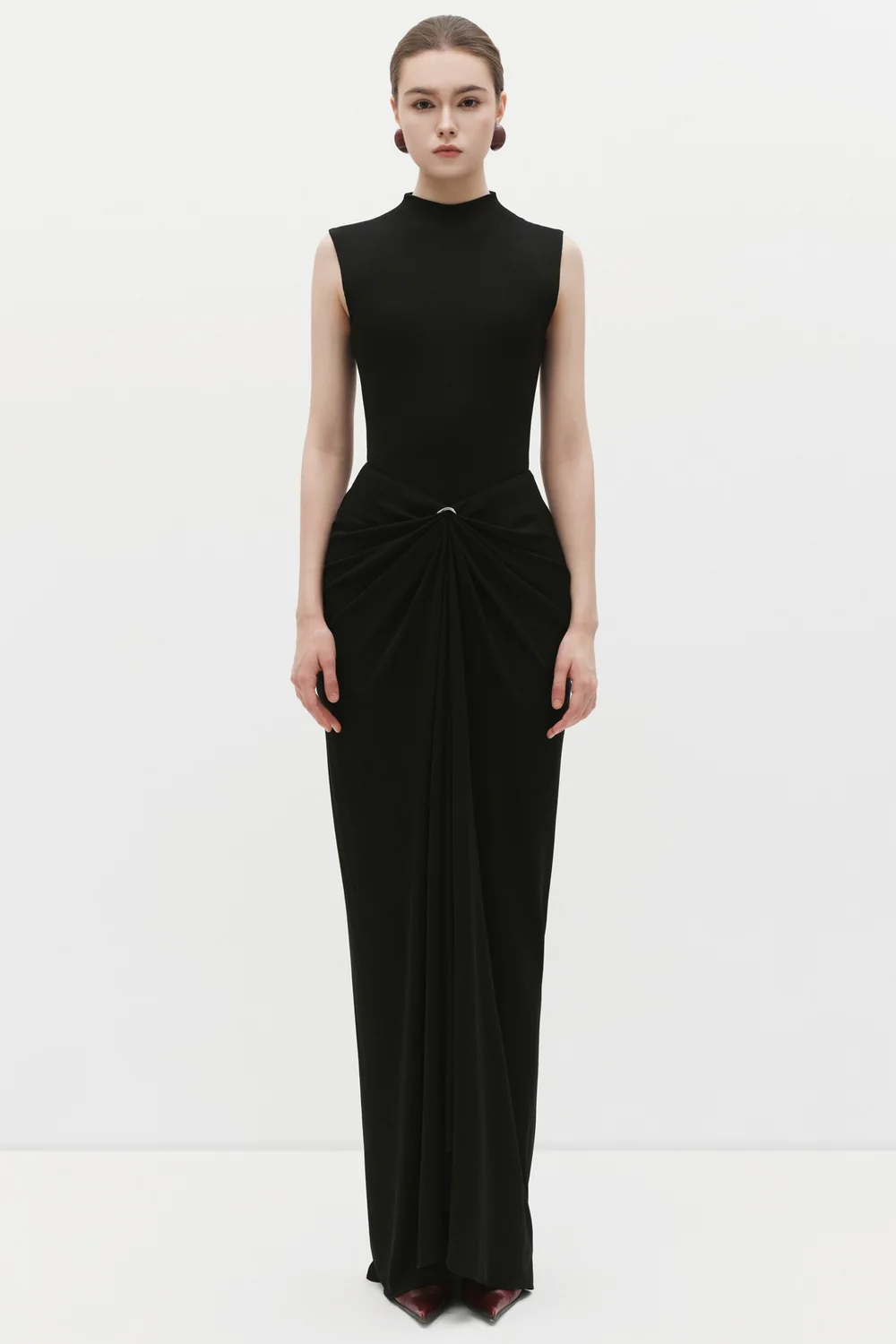 Dilys Wrap Draped Skirt