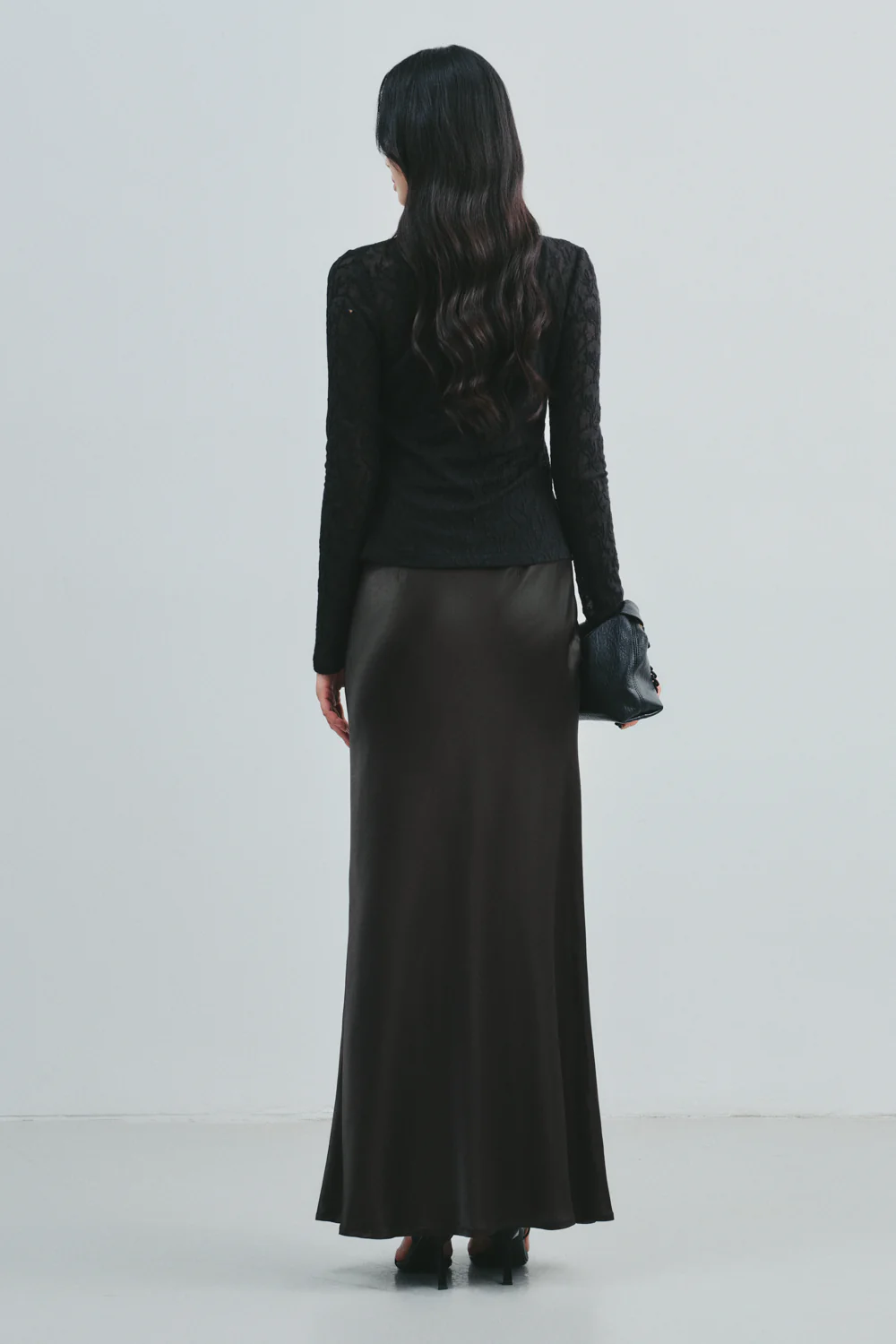 Ophira A-line Silk Skirt