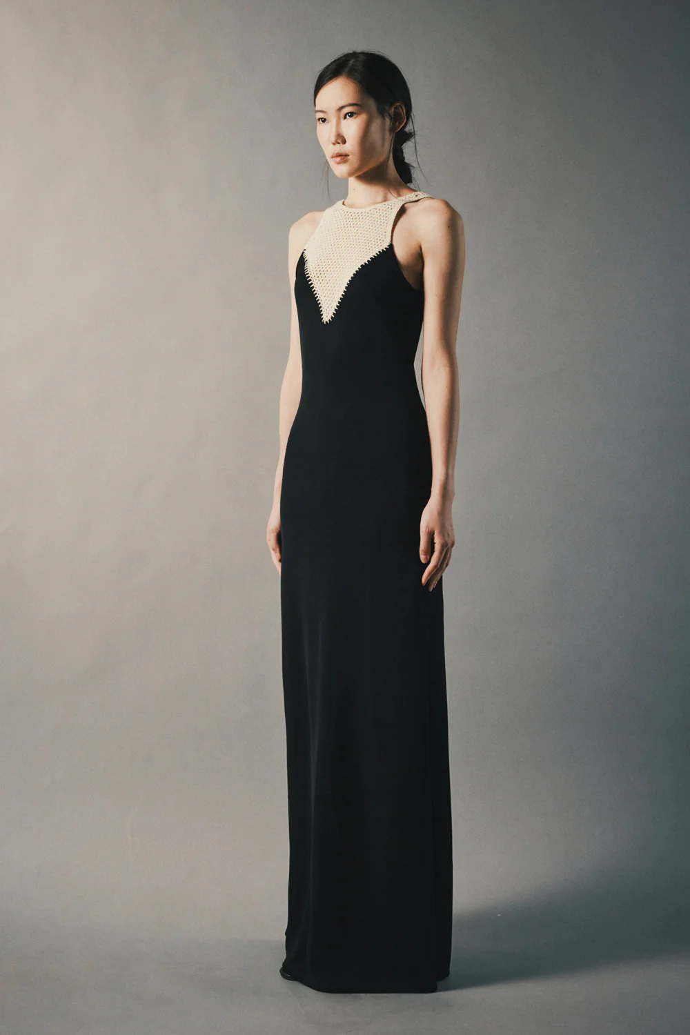 Isla Sway Round Neck Crochet Maxi Dress