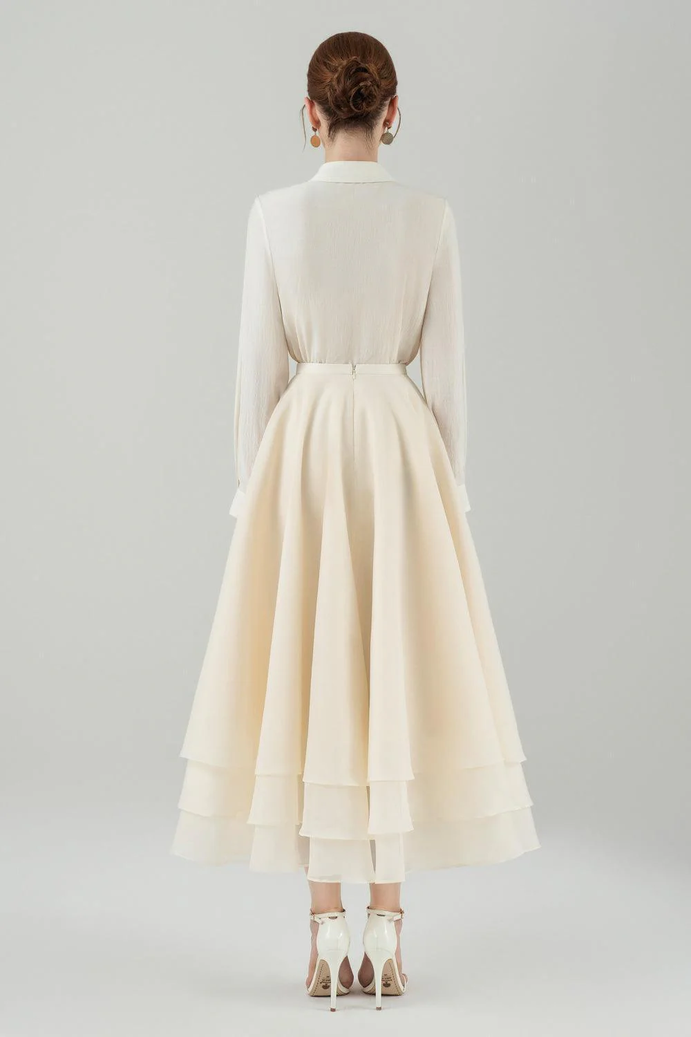 Riva Straight Collared Neck Rayon Shirt