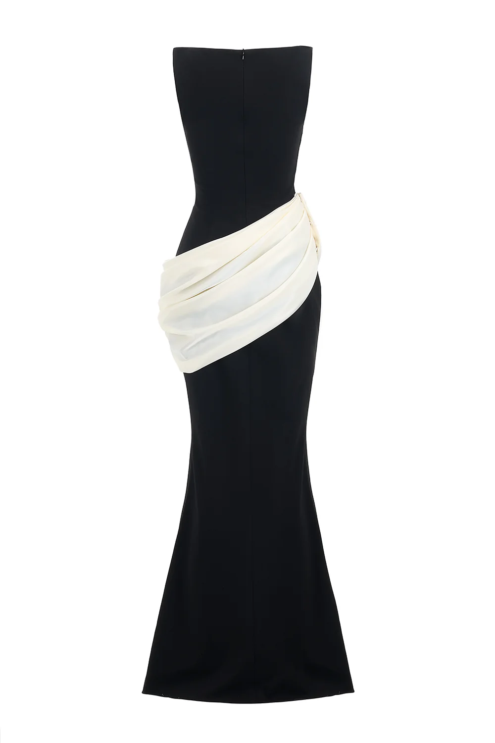 Hera Mermaid V-Neck Cotton Spandex Maxi Dress