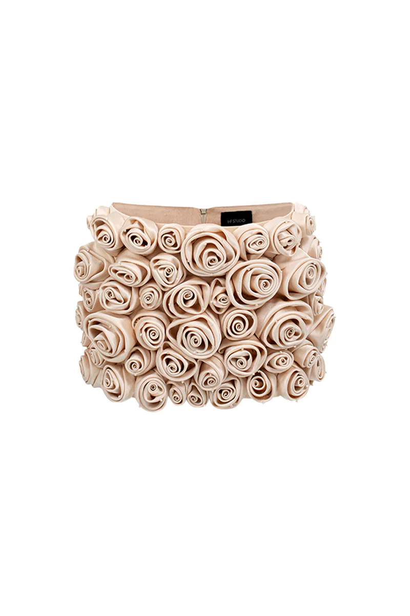 Alanna Bodycon Applique Skirt