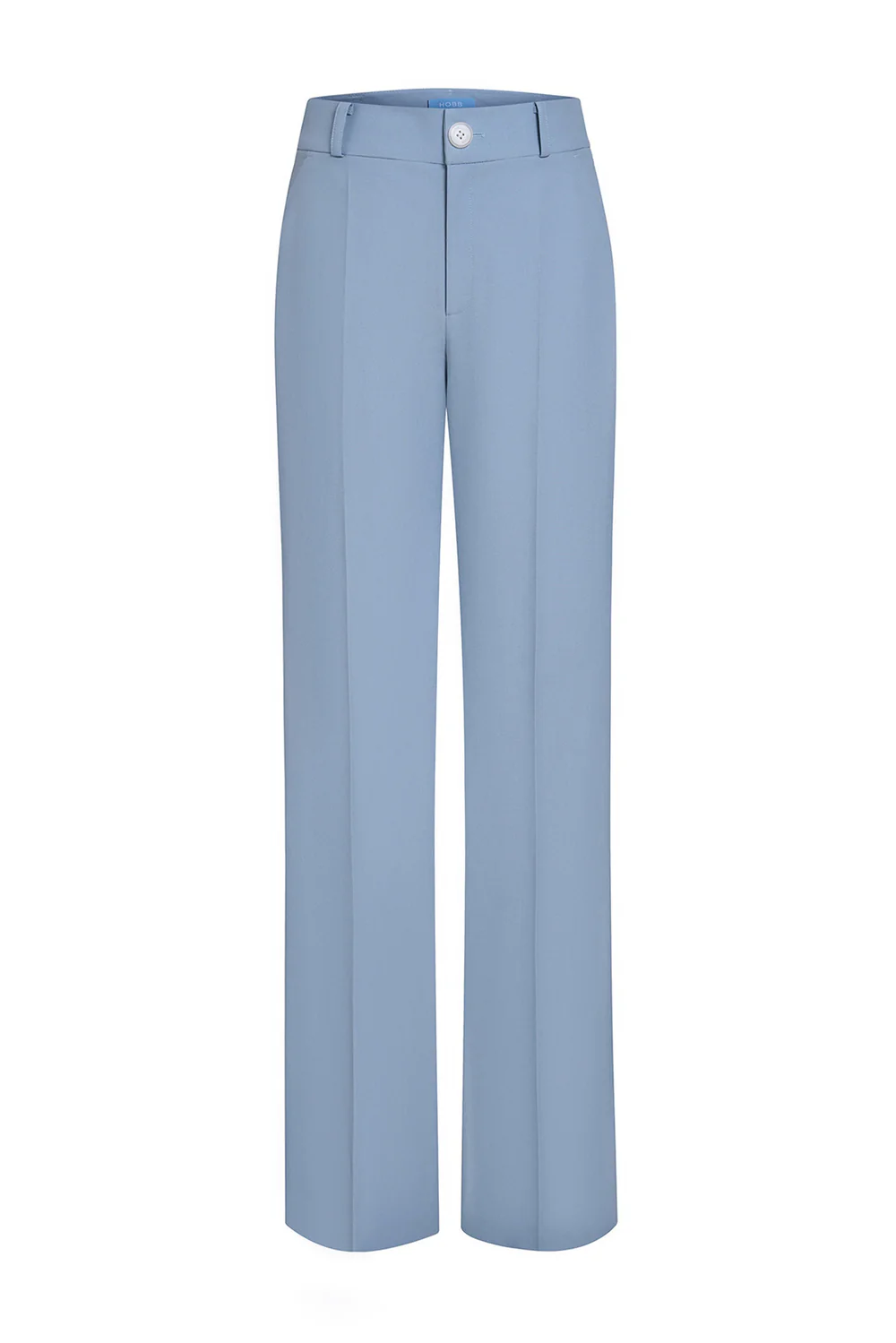 Esther Straight Flared Twill Floor Length Pants