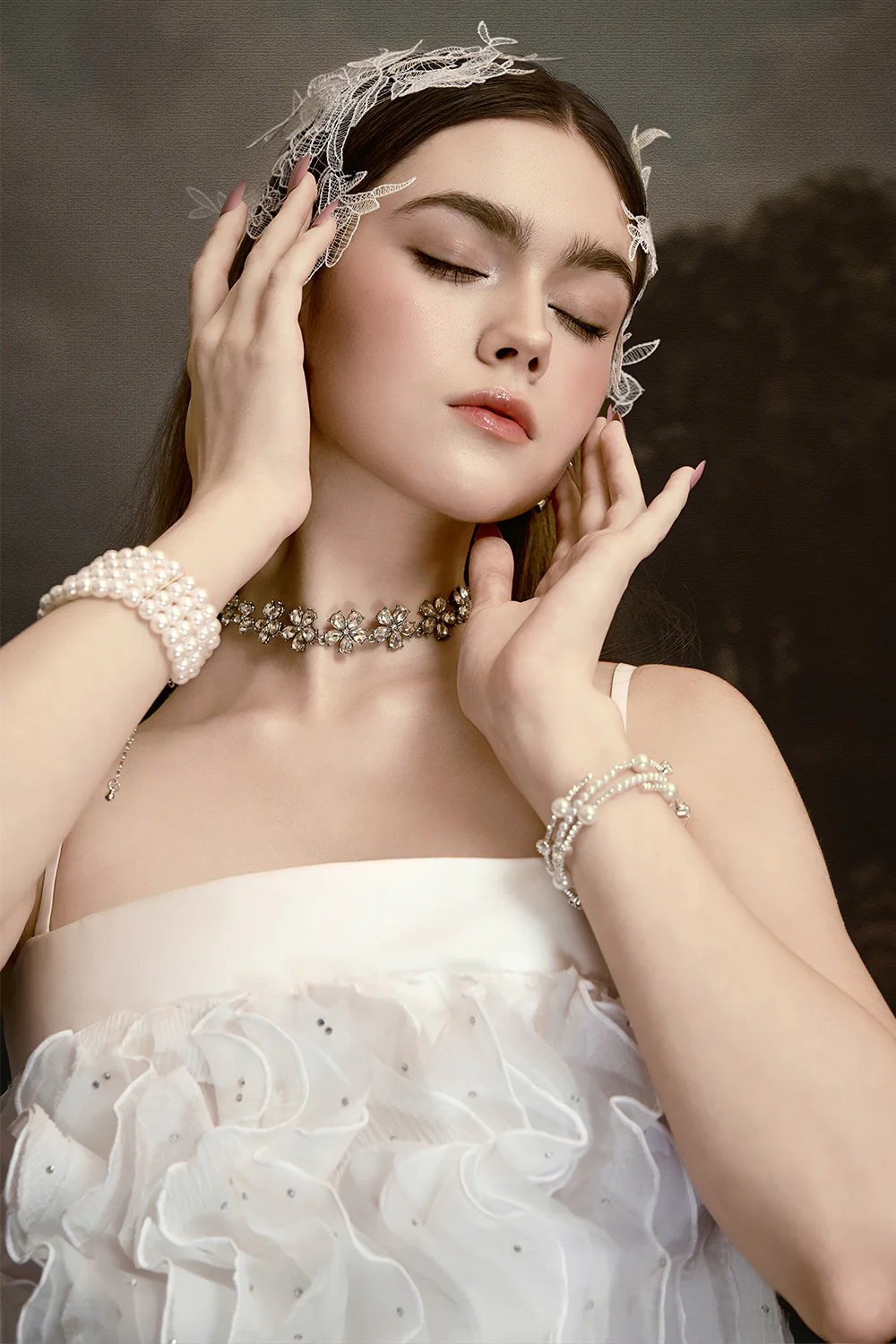 Andromeda Sheath Ruffle Mini Dress