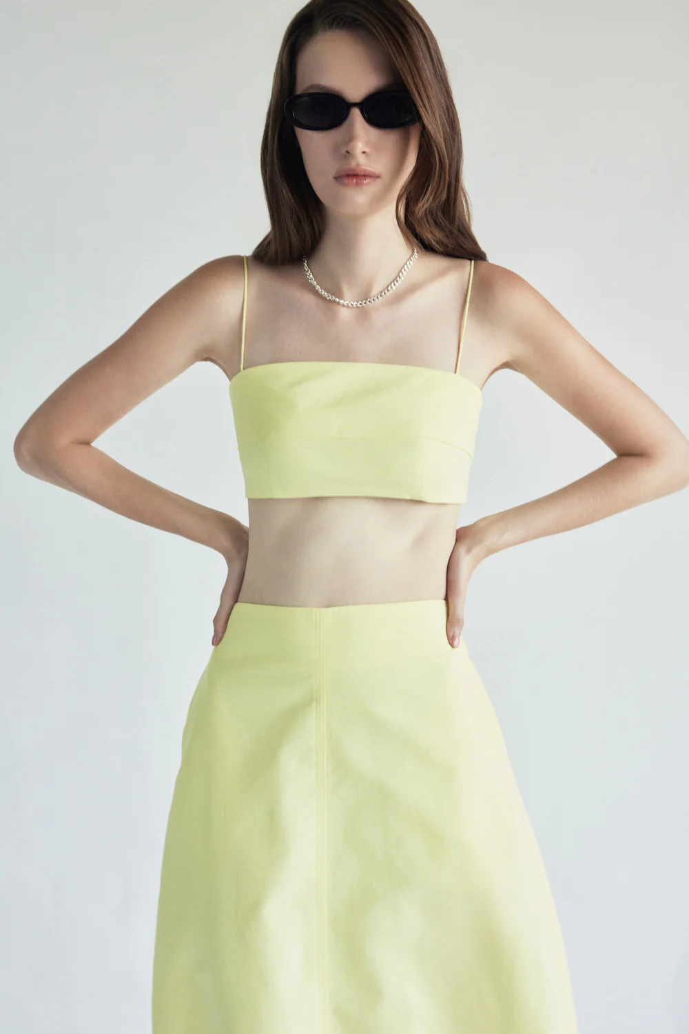 Zoe Cocoon Cotton Skirt