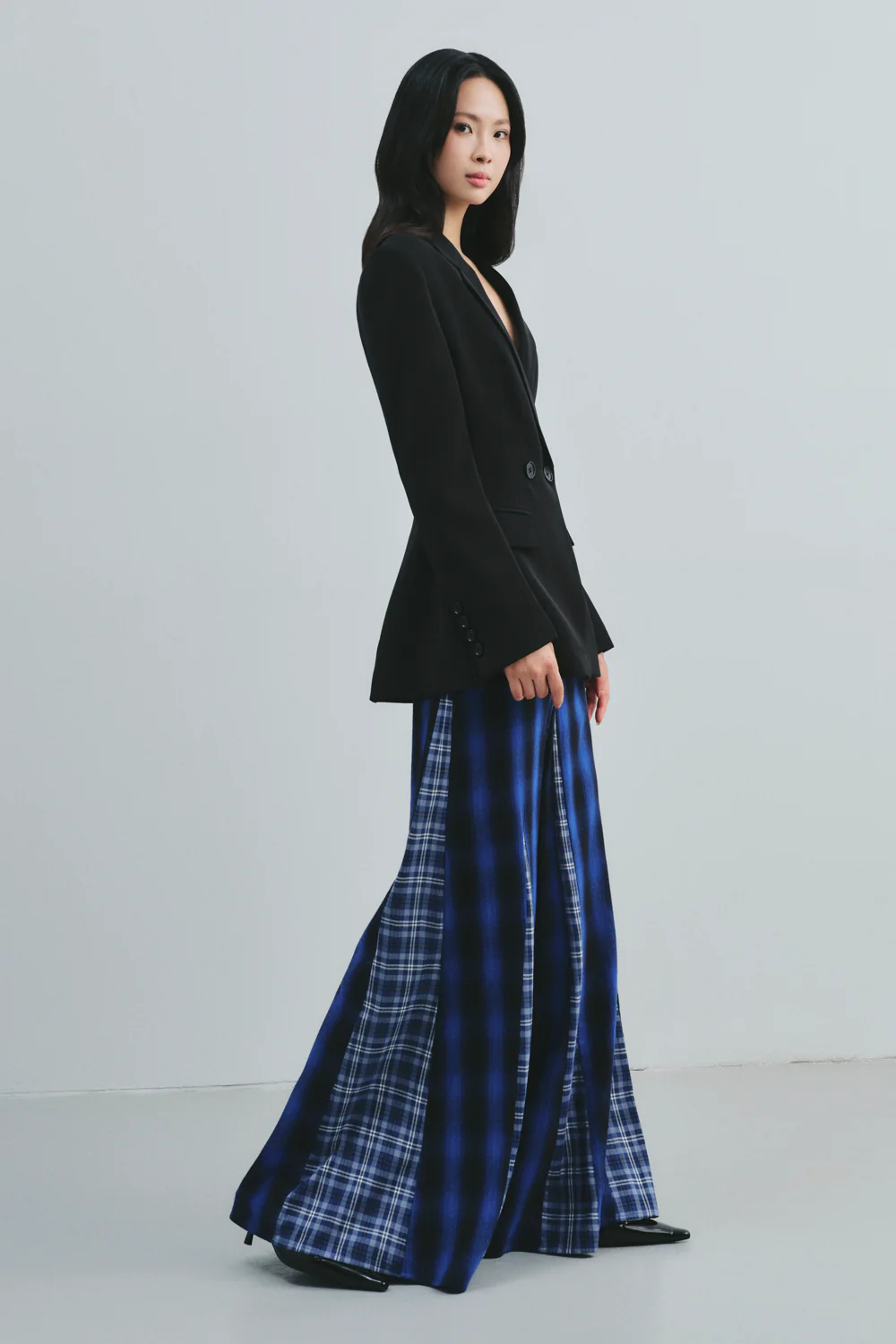 Salome A-line Flannel Skirt