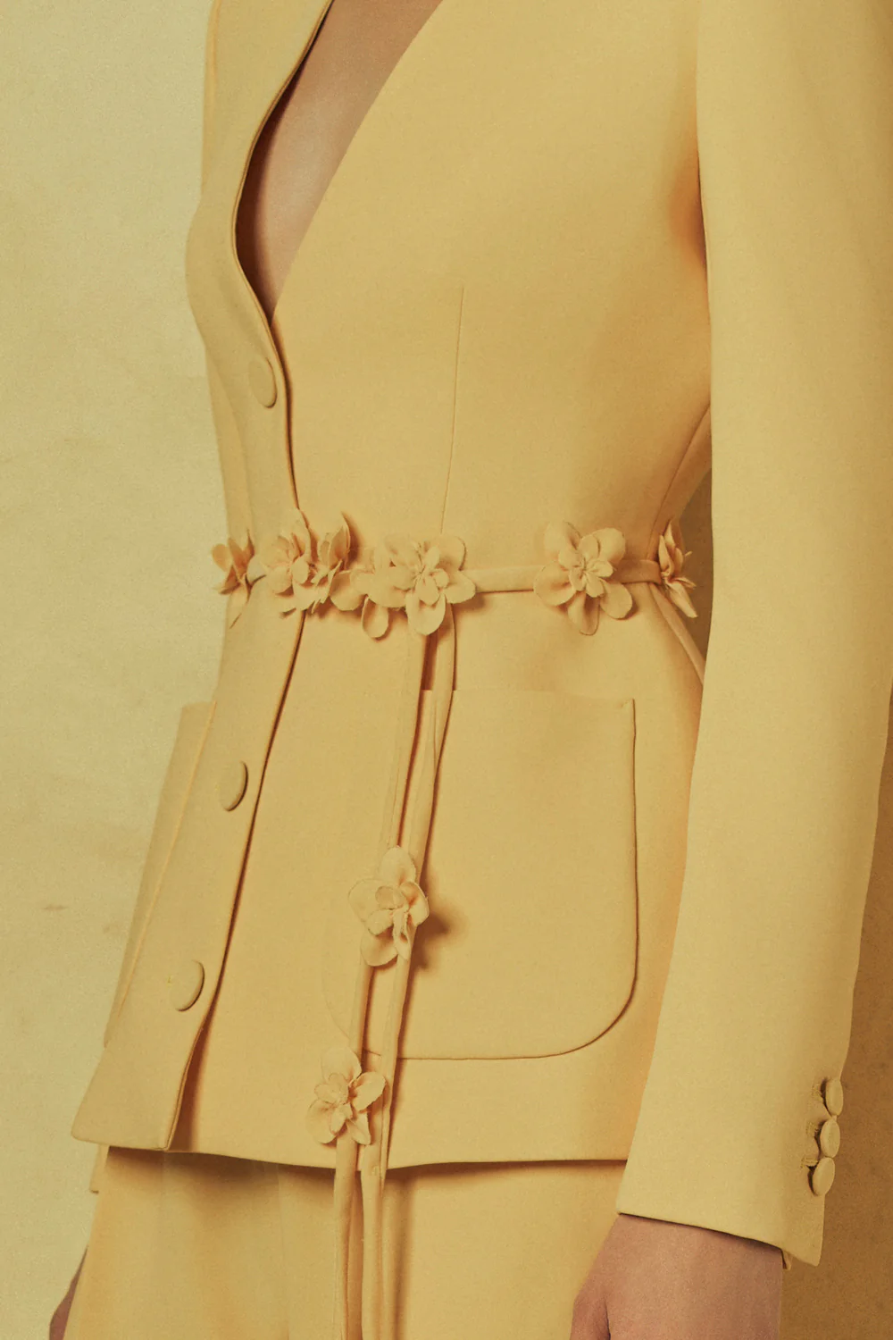 Sunveil Floral Polyester Belt