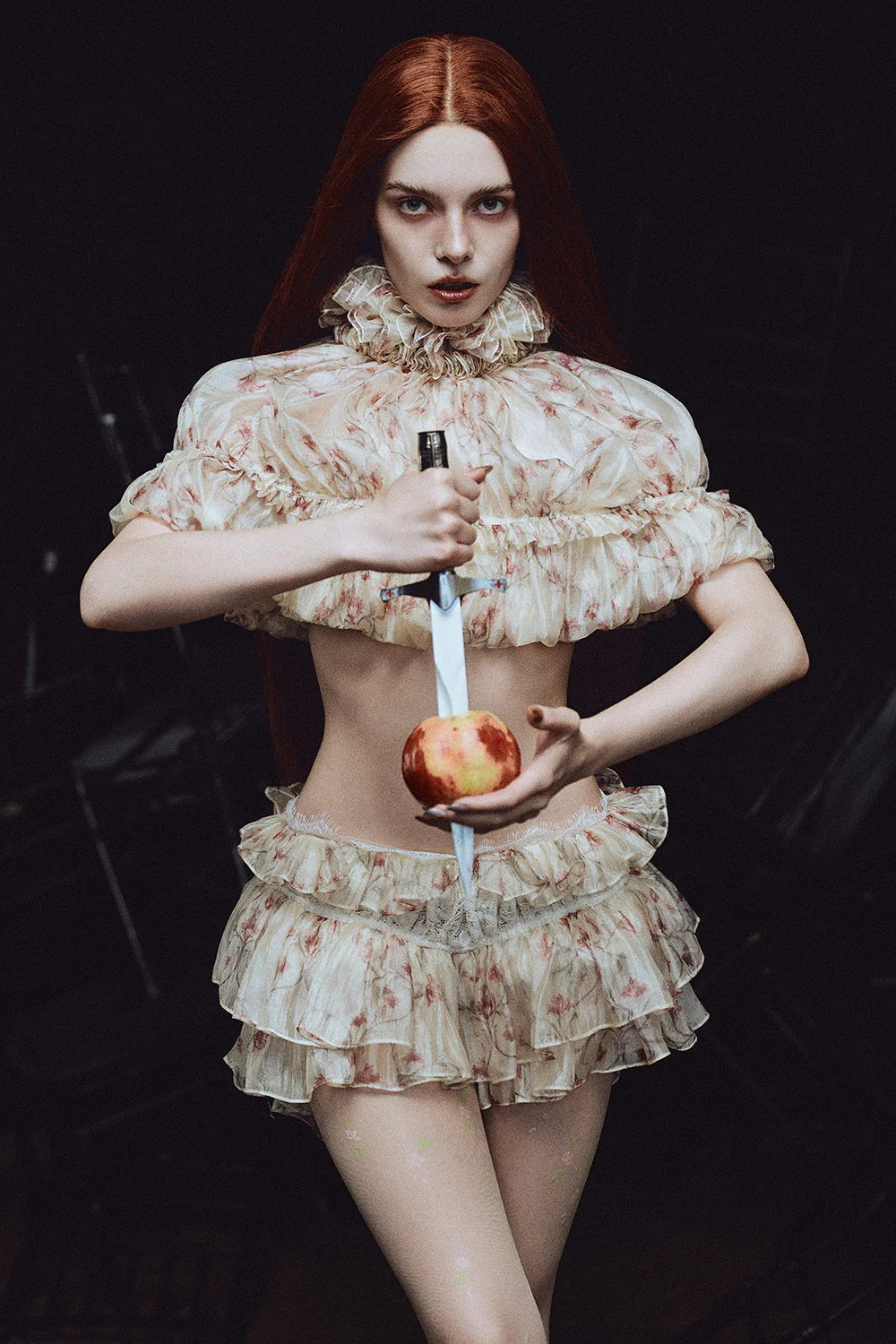 Titania Babydoll Ruffle Set