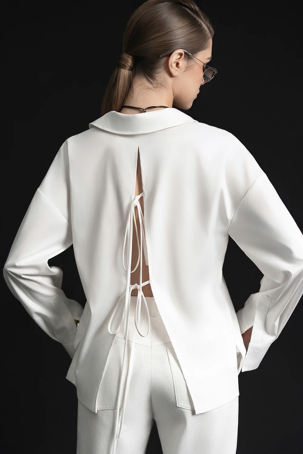 Vey Straight Drop Shoulder Bamboo Shirt