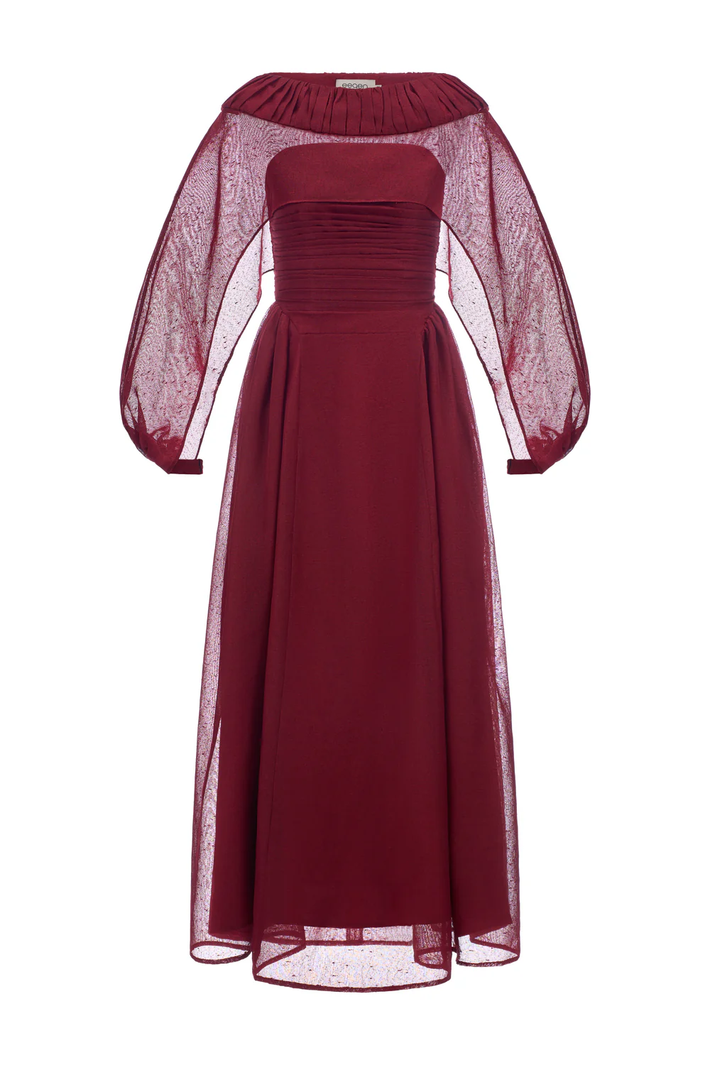 Willow Split Sleeve Pleated Top