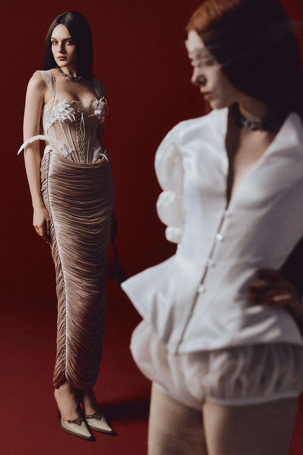 Ophelia Bodycon Gathering Set