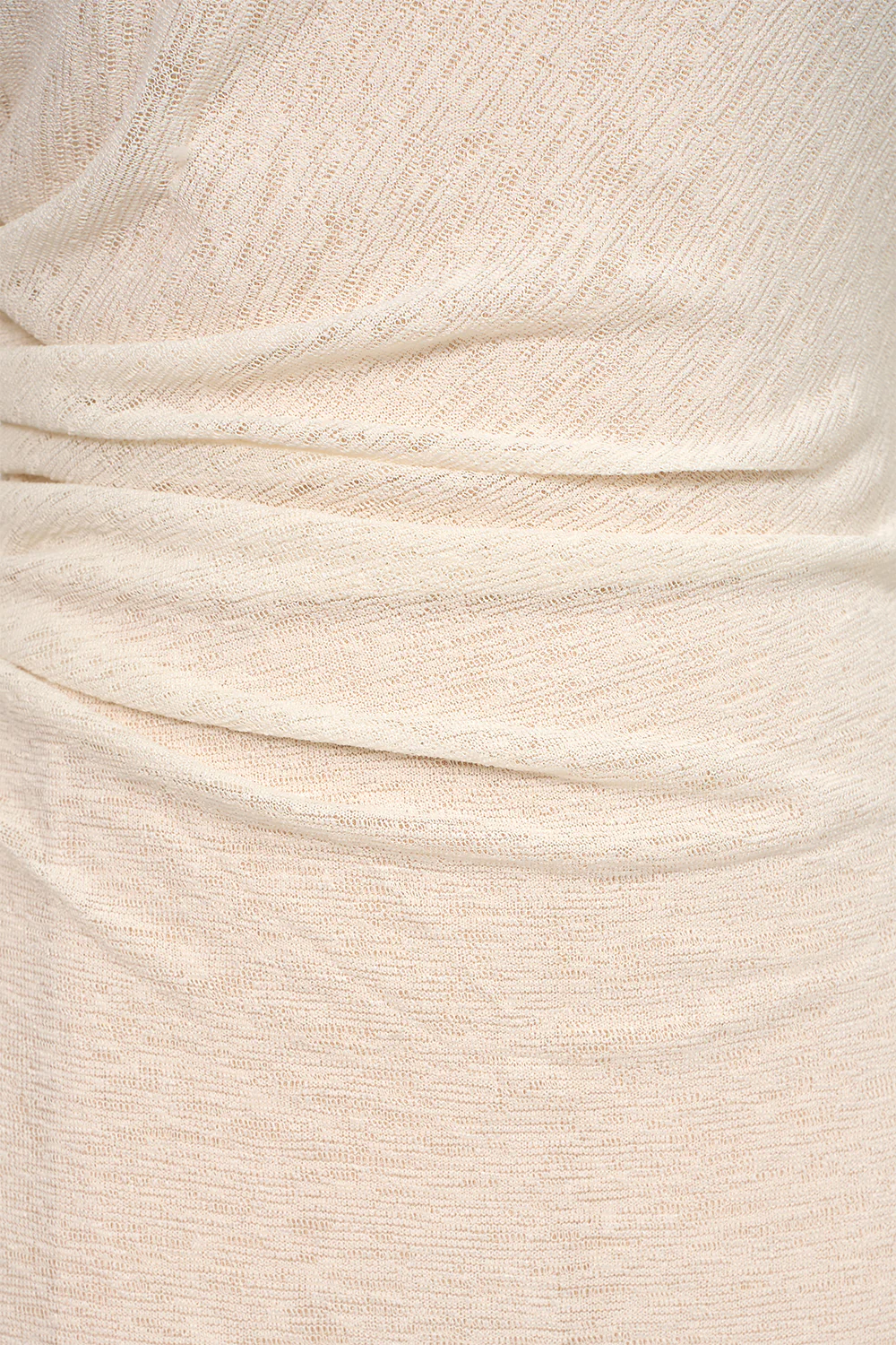 Anya A-line Asymmetric Sleeved Spandex Floor Length Dress