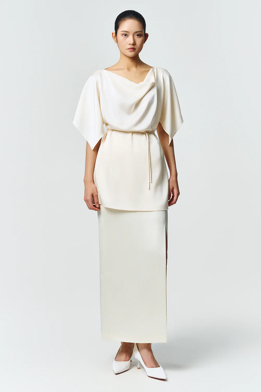 Carina Cowl Draped Top