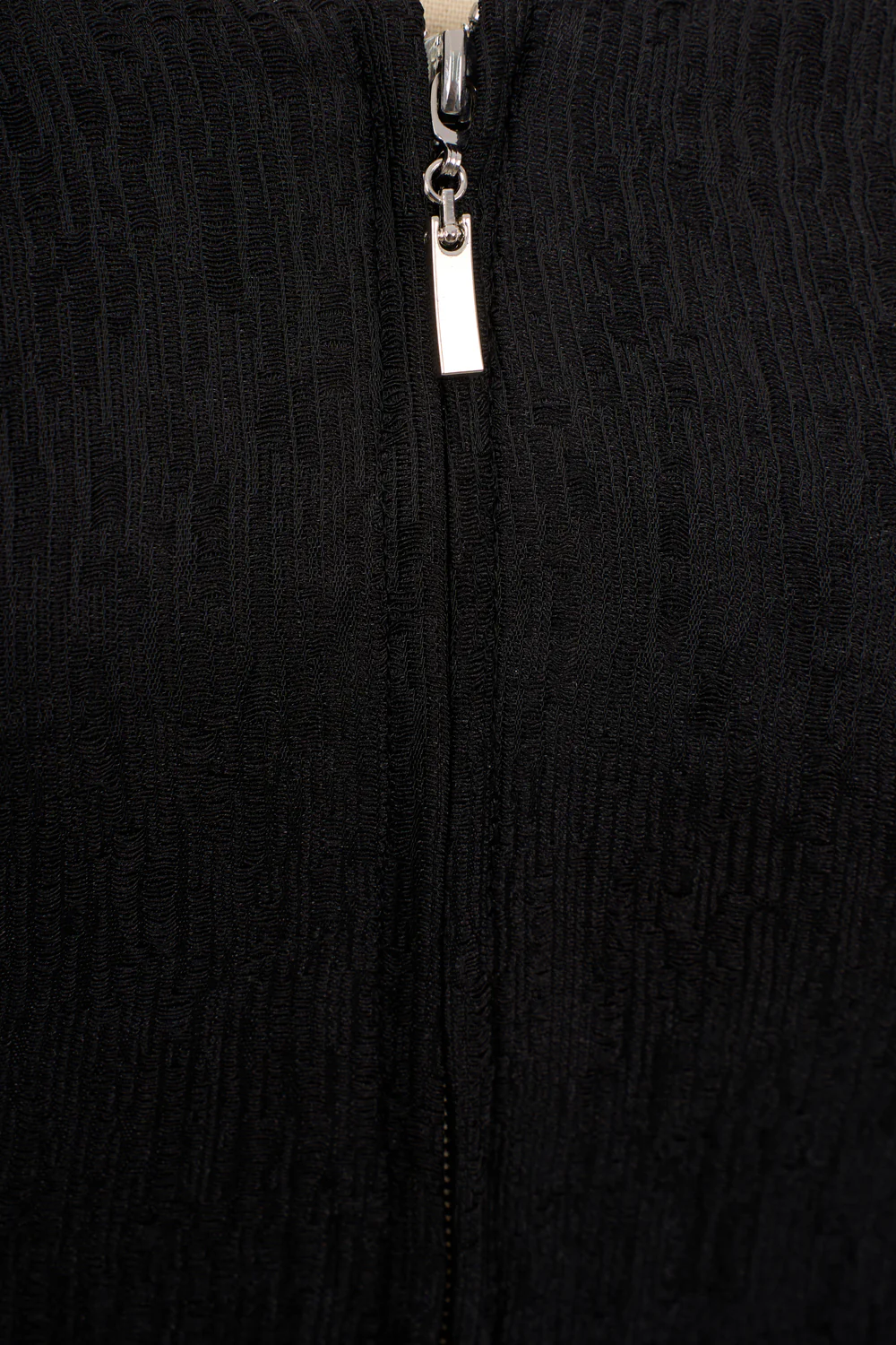 Maia Puff Sleeve Jacquard Midi Dress