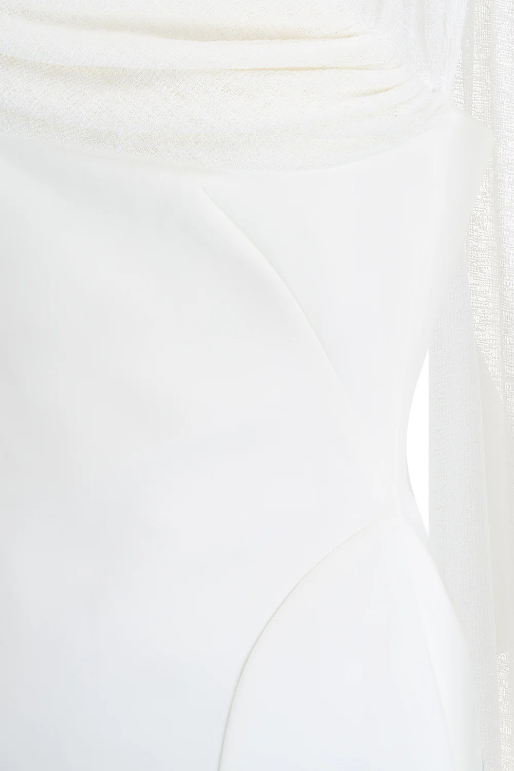 Elowen Peplum Extended Flap Cotton Spandex Top