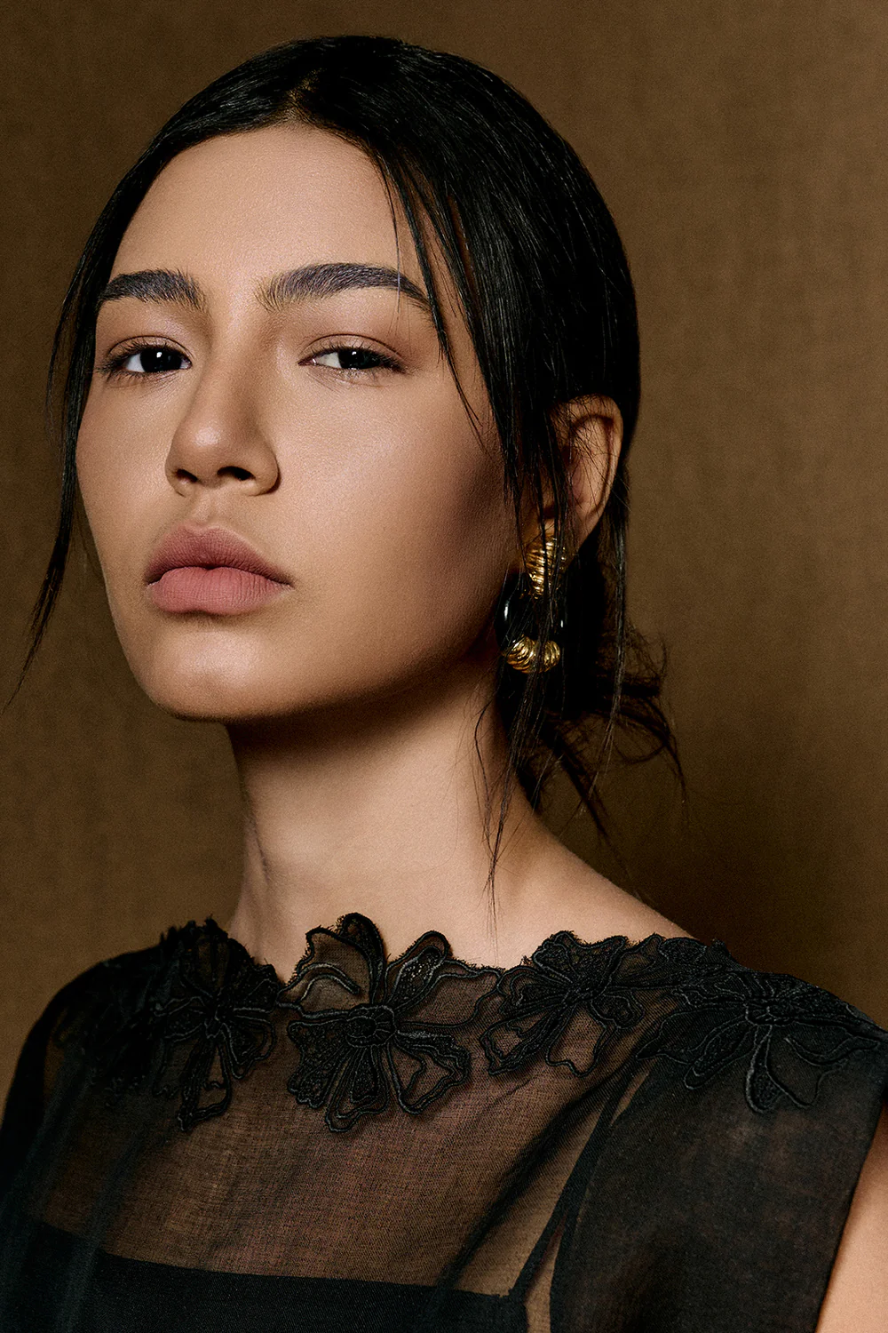 Ivy Boat Applique Midi Dress