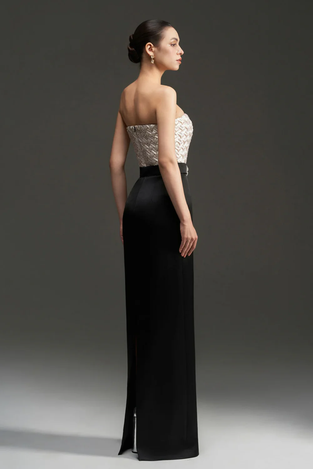 Morgan Scarf Crochet Maxi Dress