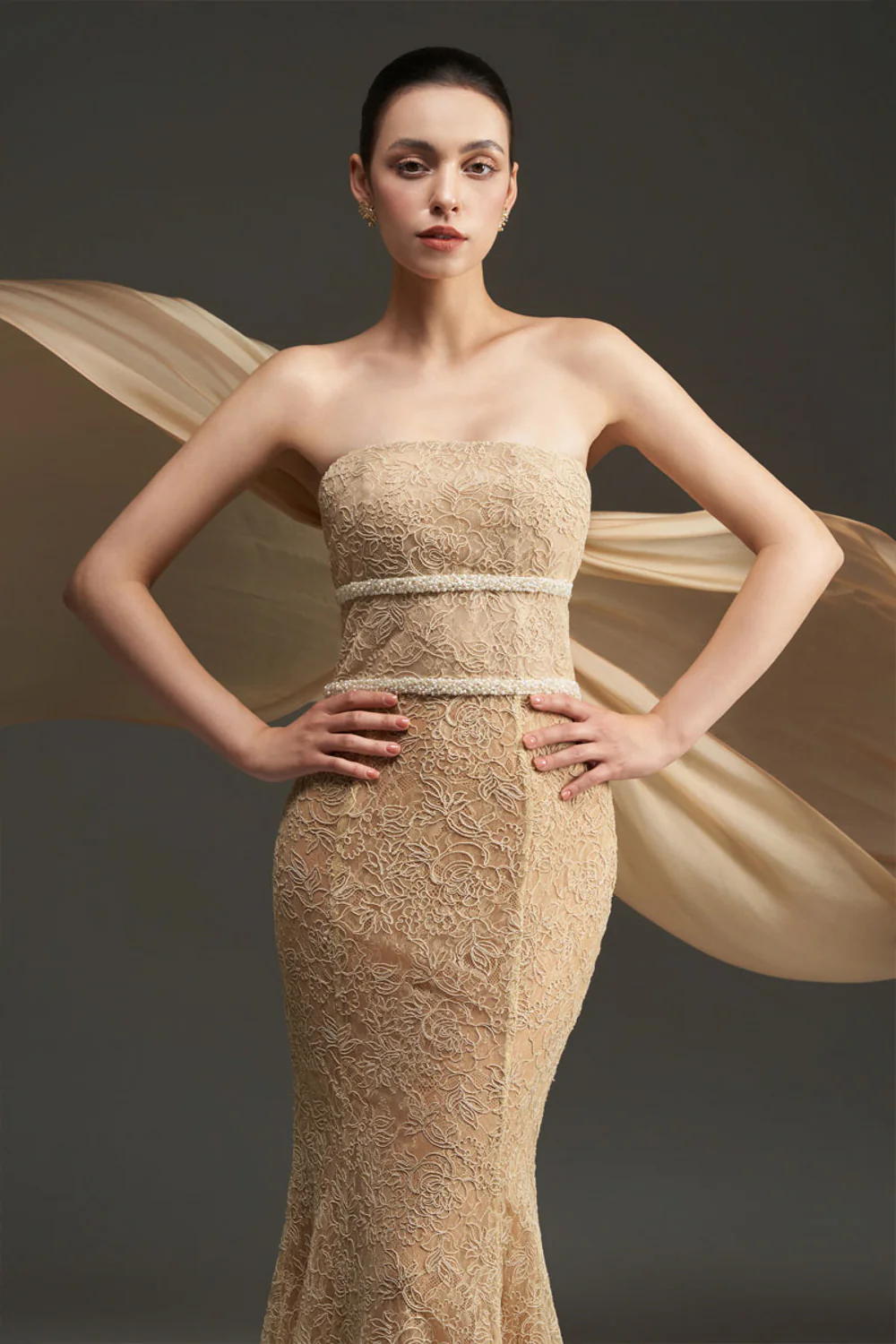 Skye Mermaid Bead Maxi Dress