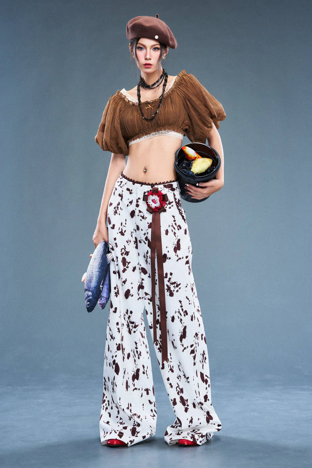 Wetsy Straight Denim Pants