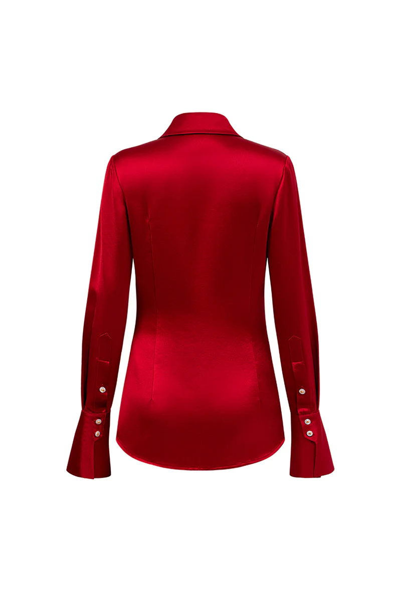 Raina Straight Rhinestone Shirt