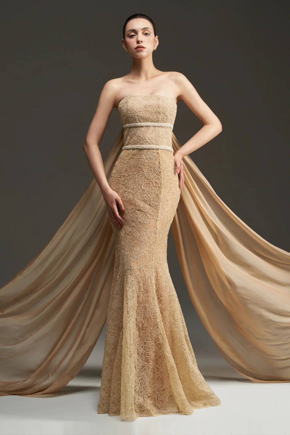 Skye Mermaid Bead Maxi Dress