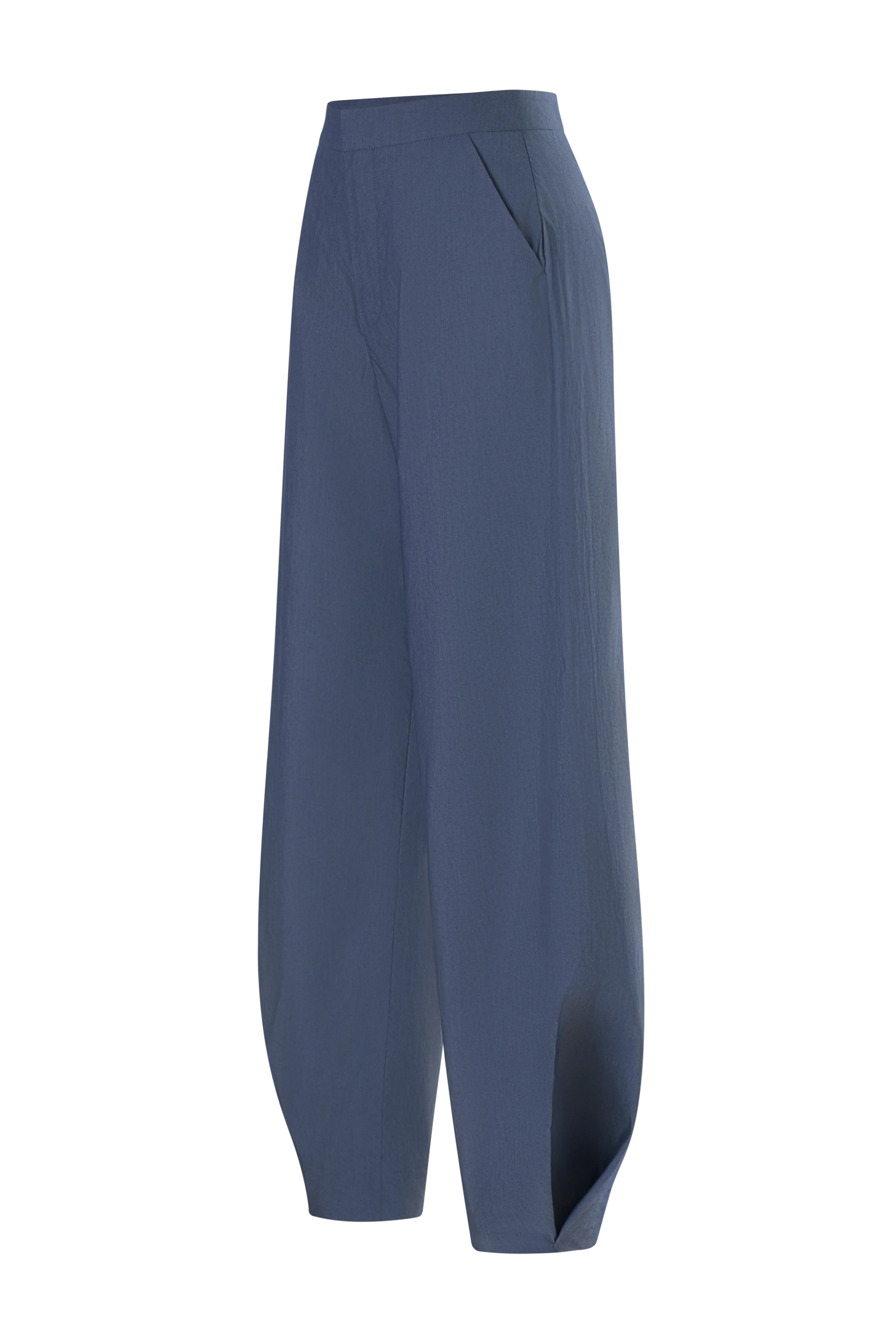 Kenzie Tulip Wide Leg Taffeta Ankle Length Pants