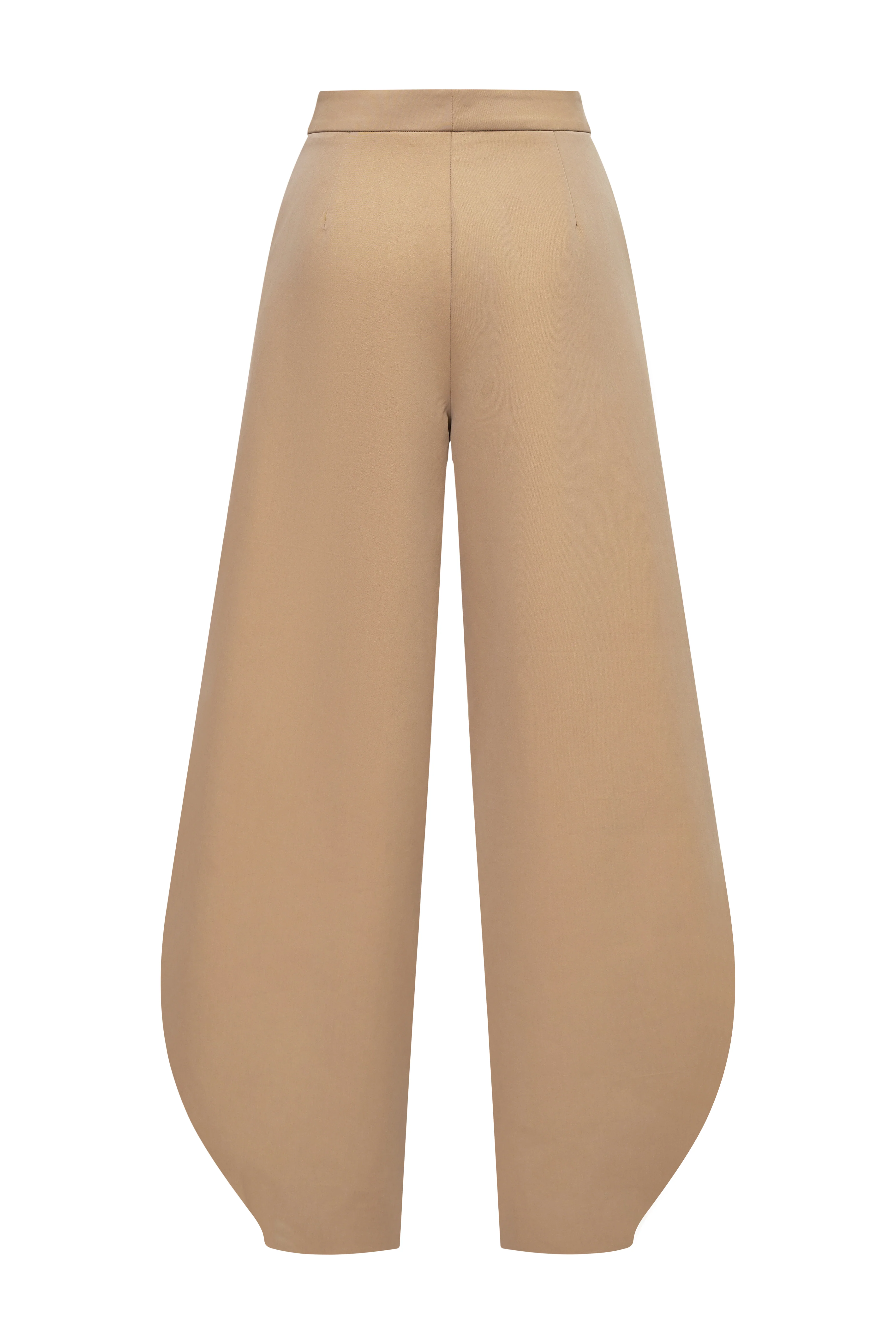 Kenzie Tulip Wide Leg Taffeta Ankle Length Pants