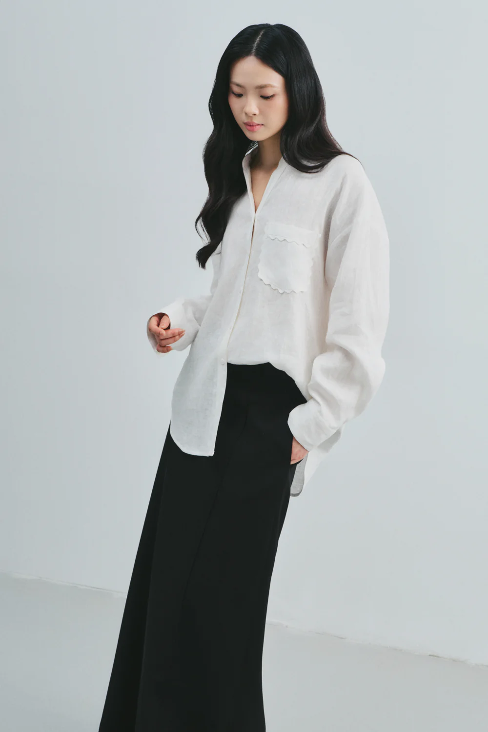 Siena A-line Polyester Skirt