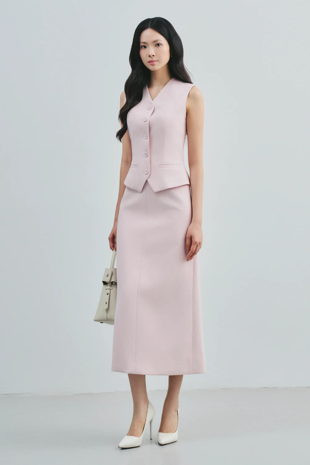 Phemia A-line Polyester Skirt