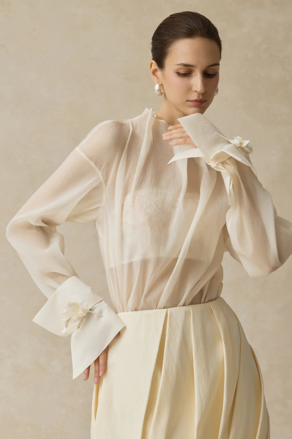 Inanna Blouson Foam Top