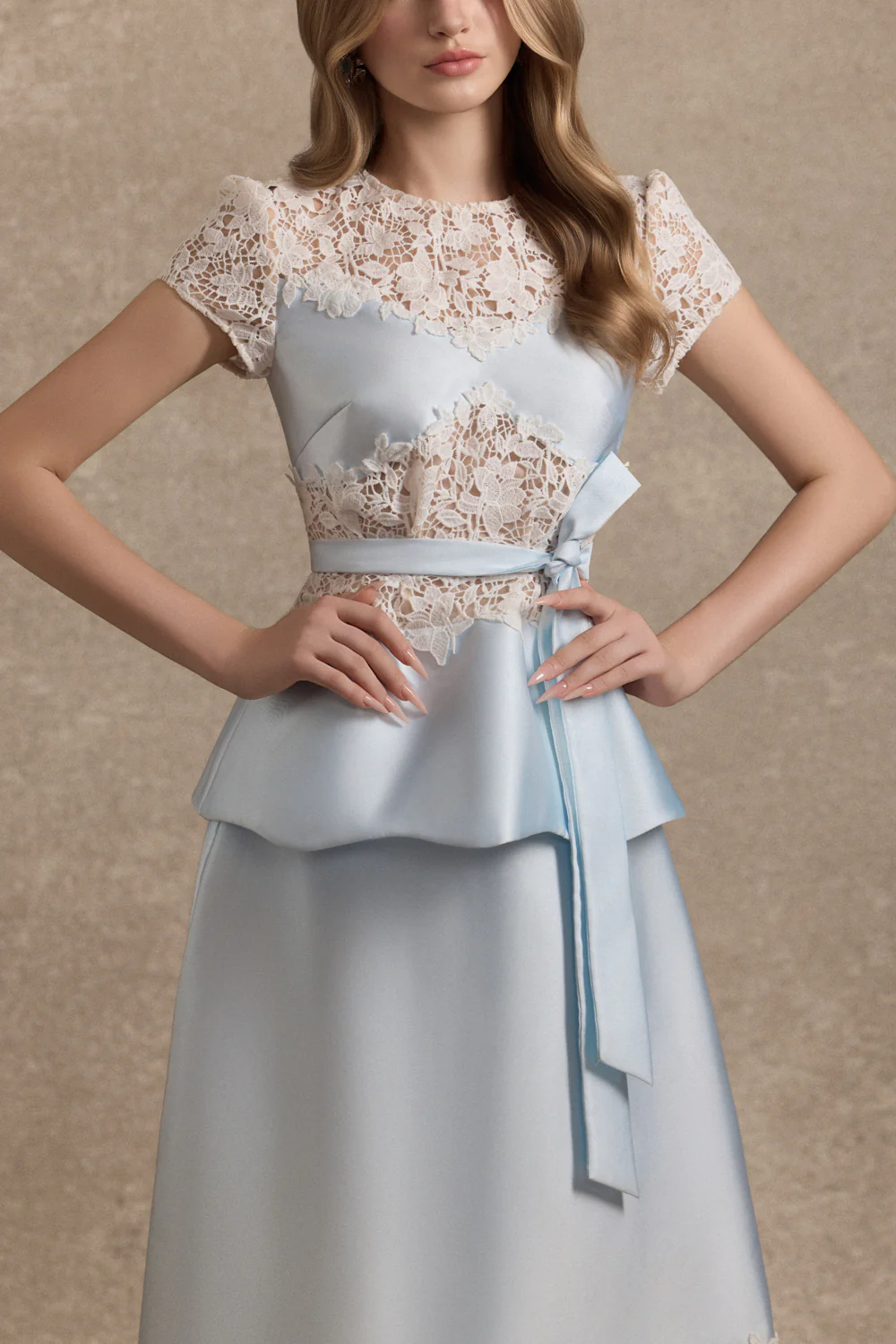 Athea A-line Lace Set