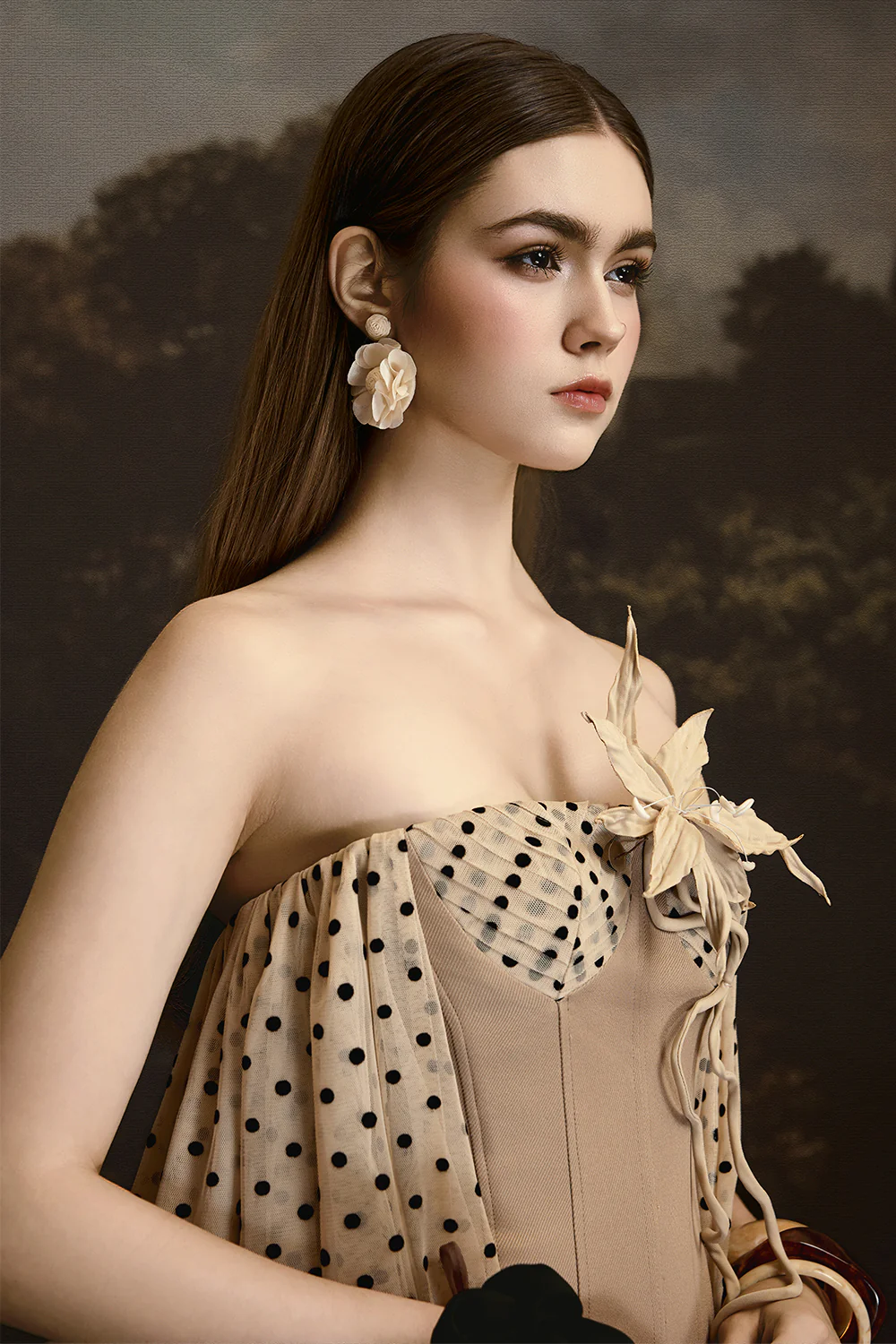 Clio Bubble Draped Mini Dress