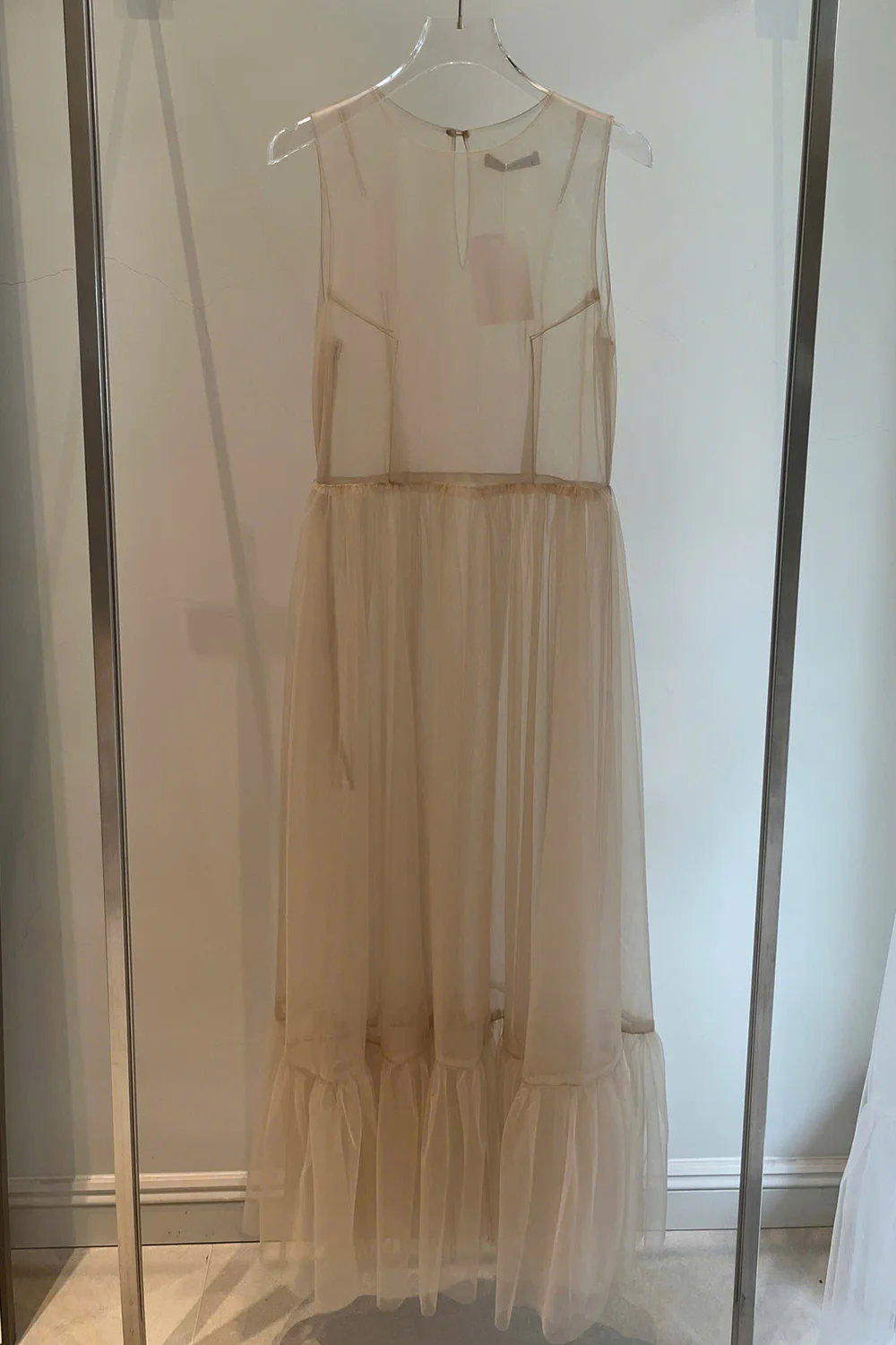 Bloom A-line Gathering Midi Dress