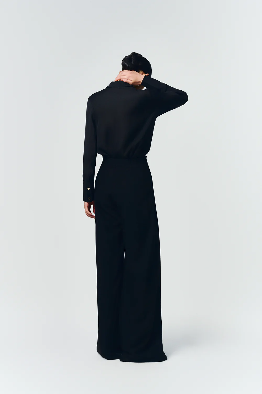 Liora Collared Chiffon Shirt