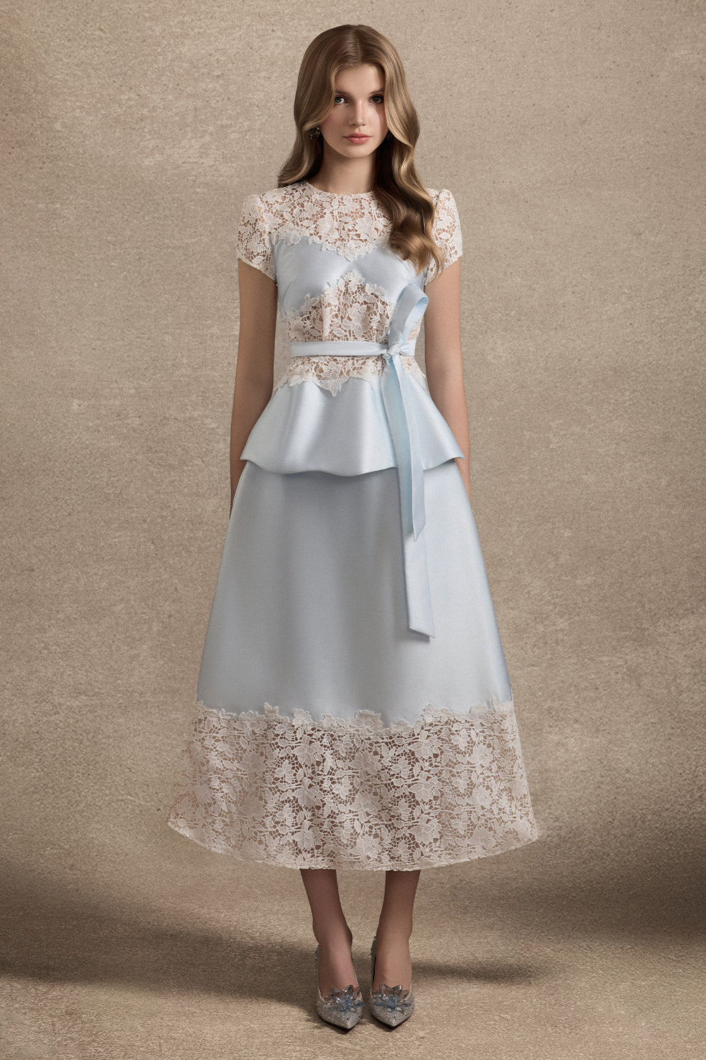 Athea A-line Lace Set