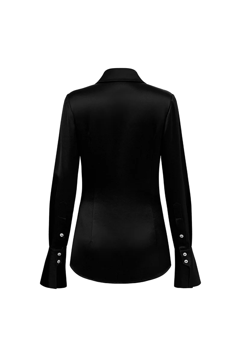 Raina Straight Rhinestone Shirt